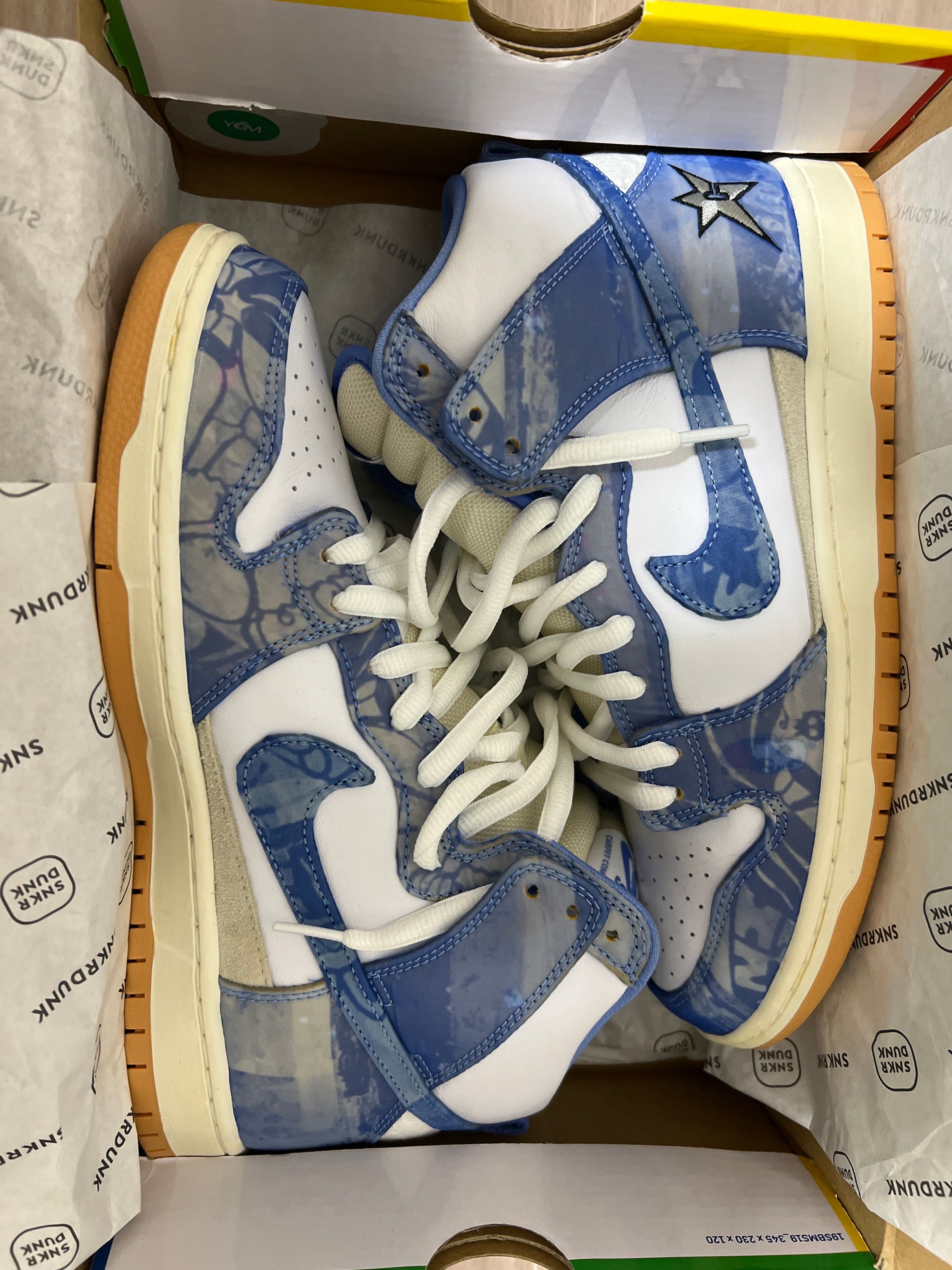 Carpet Company × Nike SB Dunk High "Royal Pulse"