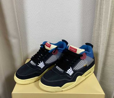 UNION × NIKE AIR JORDAN 4 "OFF NOIR"