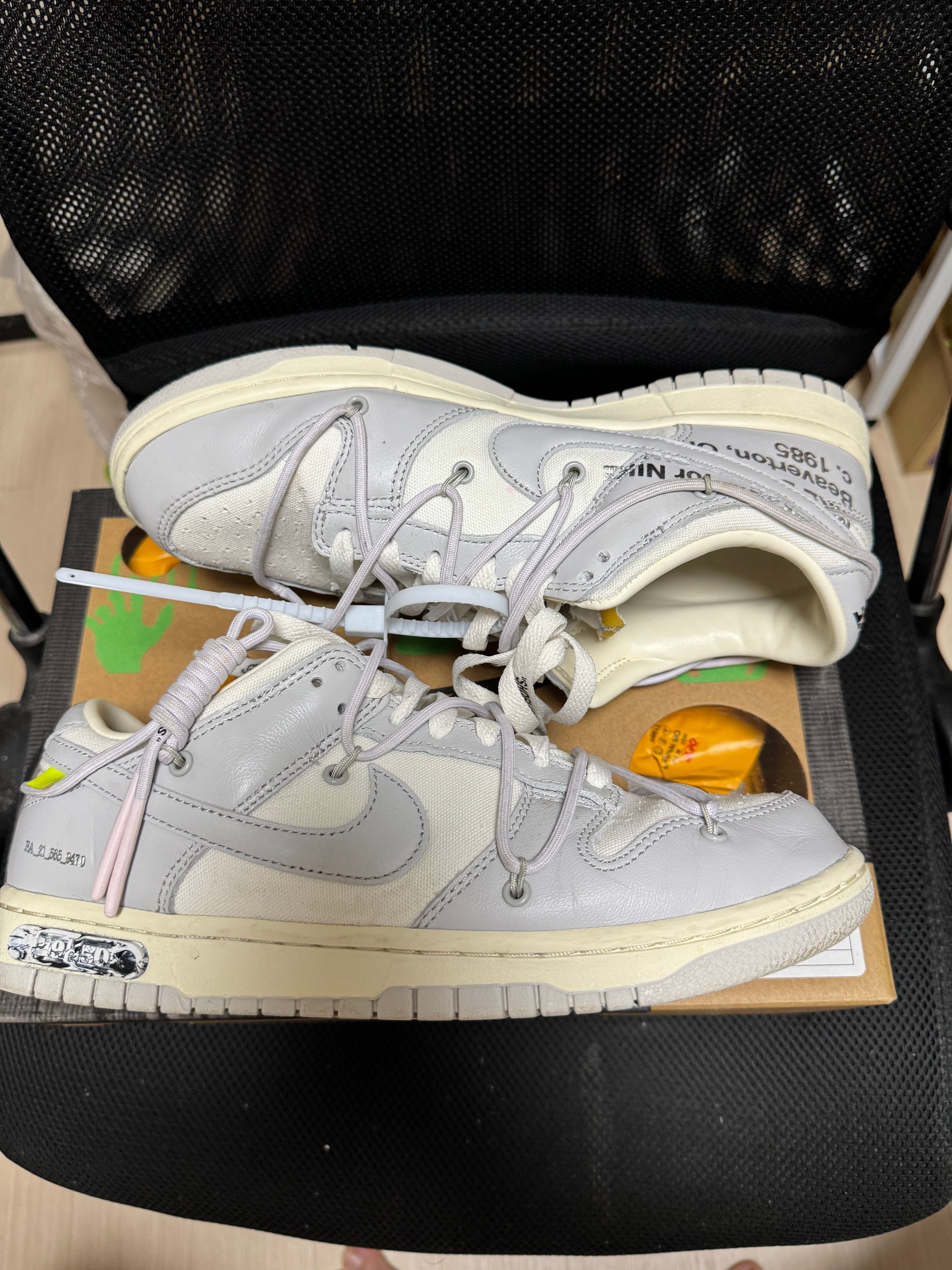 Off-White × Nike Dunk Low 1 of 50 "Lot.49"