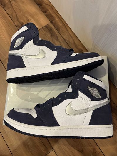 Nike Air Jordan 1 High OG CO.JP "White/Midnight Navy" (2020)(ブリーフケースなし)