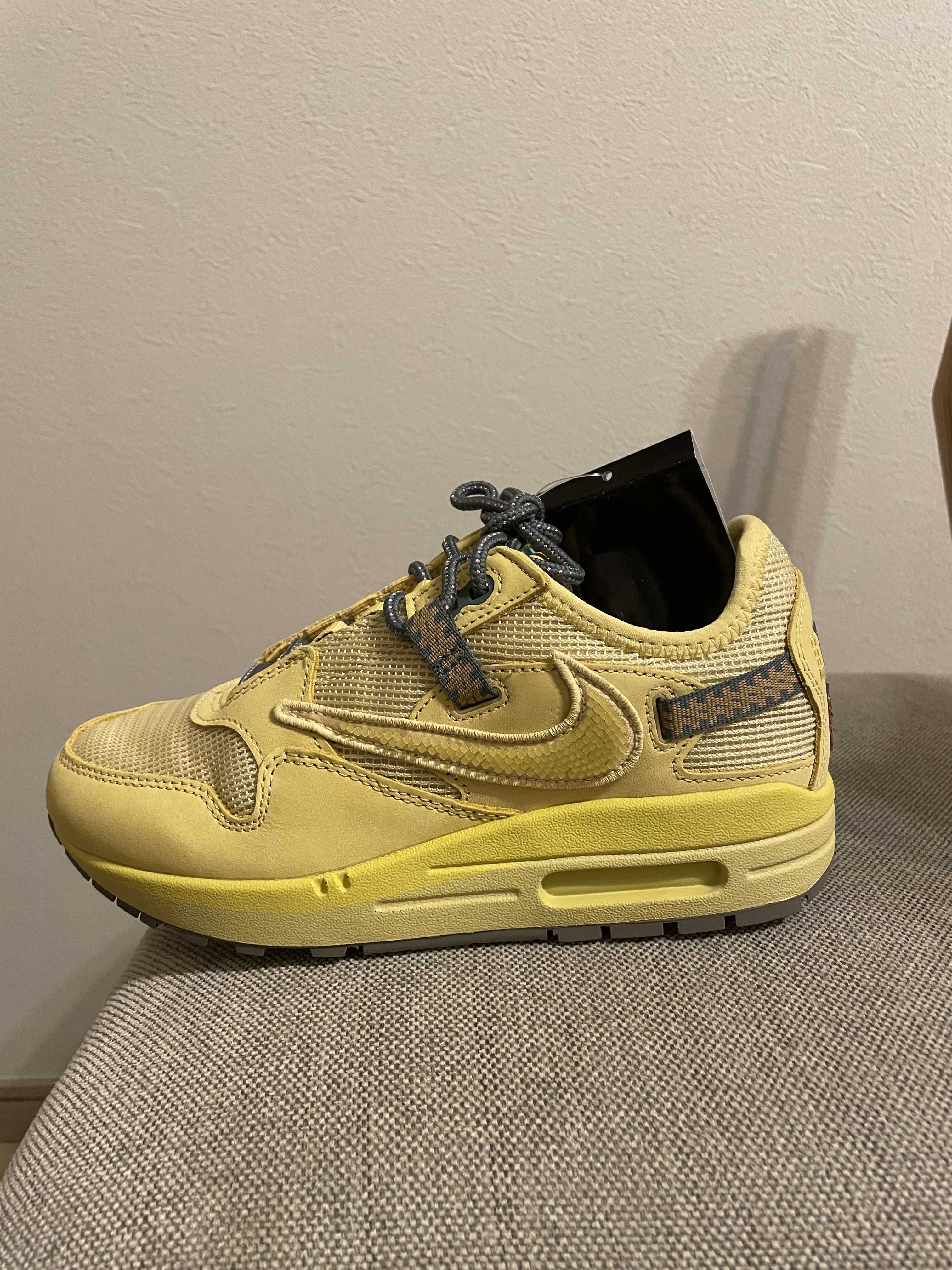 Travis Scott × Nike Air Max 1 "CACT.US Gold"