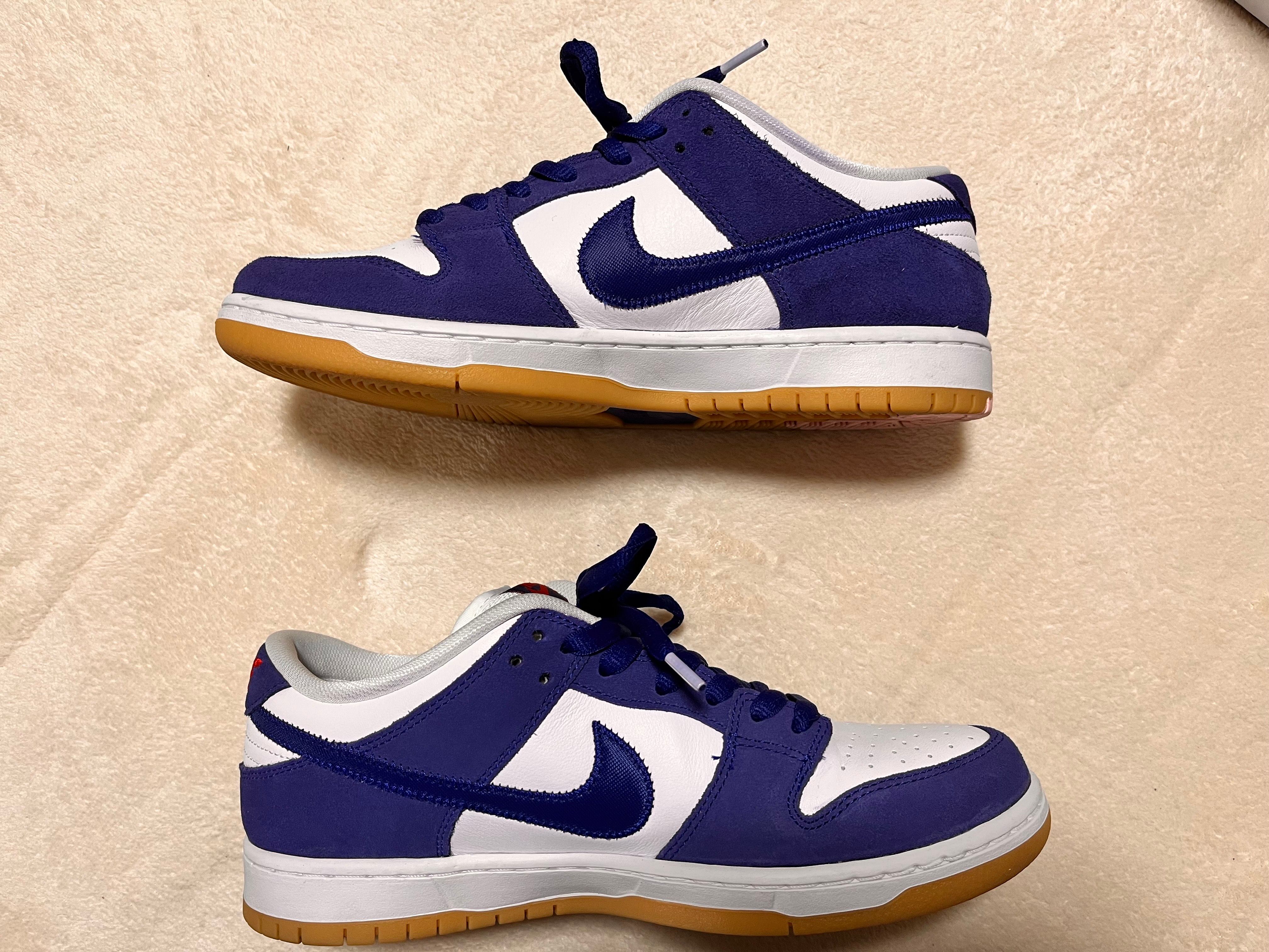 Nike SB Dunk Low "Los Angeles Dodgers/Deep Royal Blue"