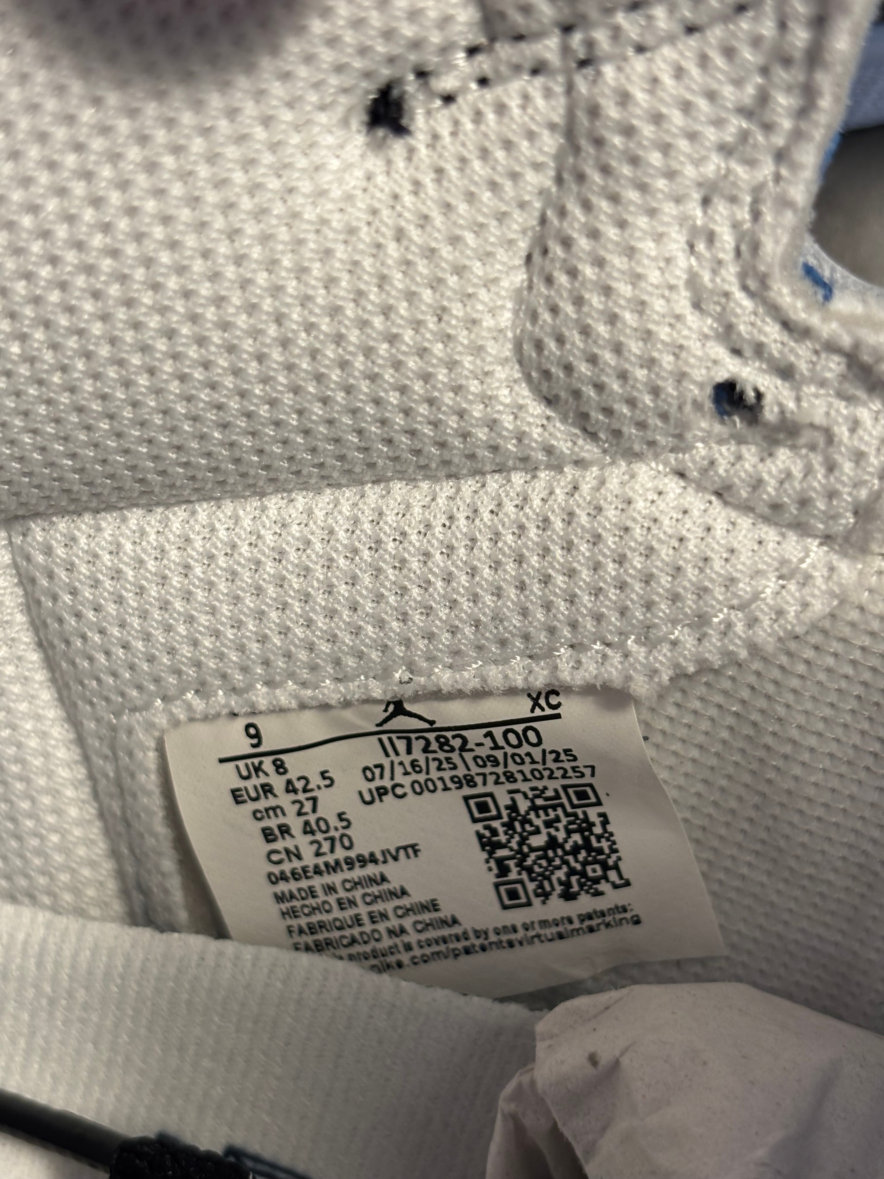 fragment design × UNION × Nike Air Jordan 1 Retro High OG "Black/White"