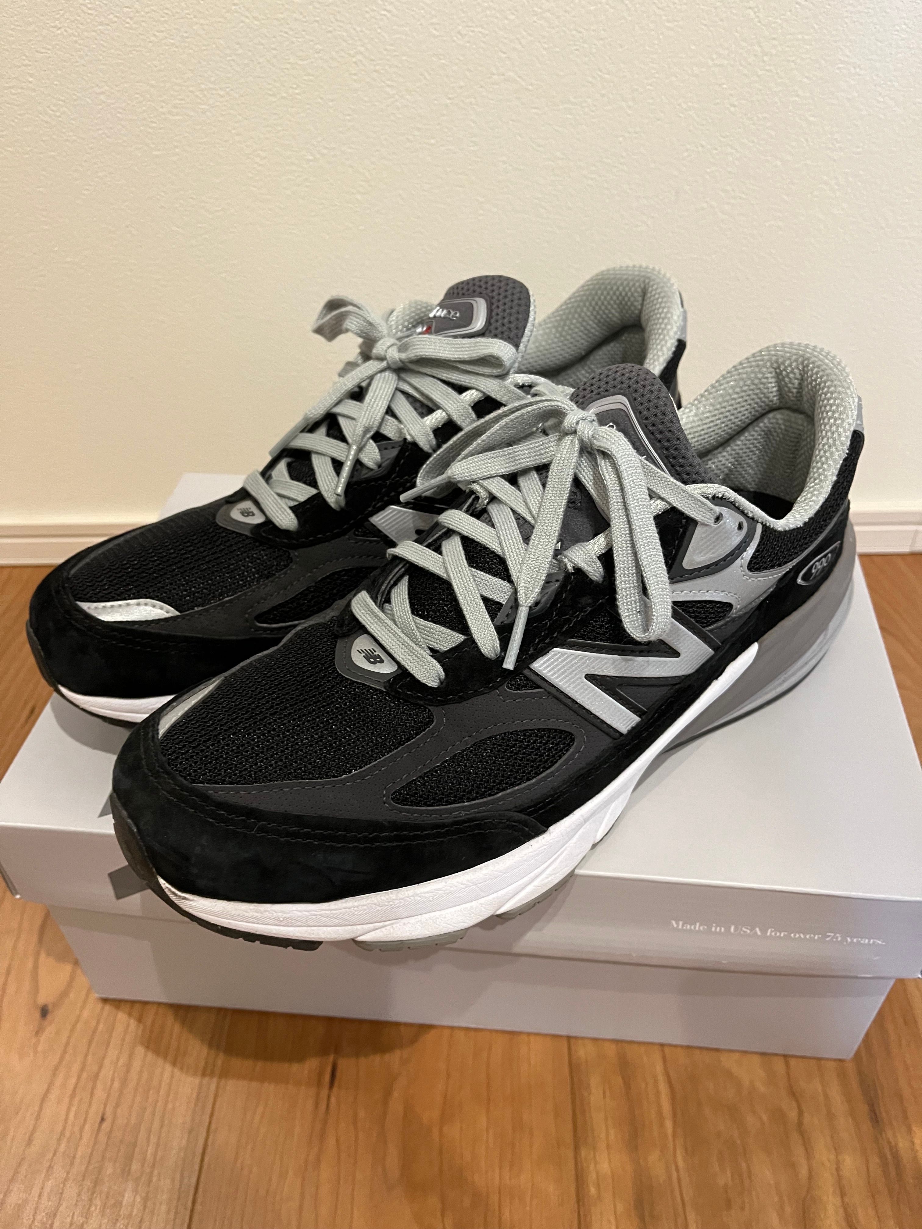 New Balance 990V6 "Black" (Heel NB Logo)