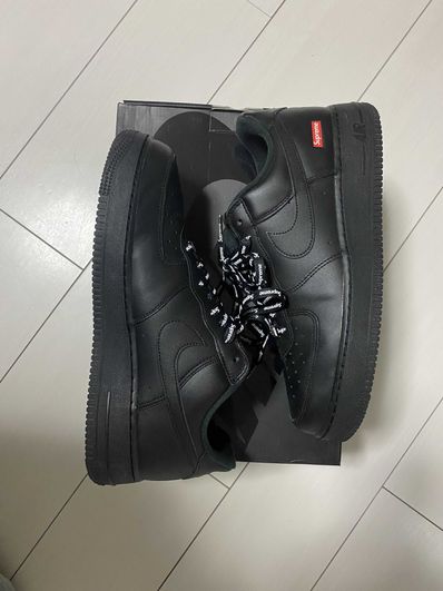 Supreme × Nike Air Force 1 Low "Black"