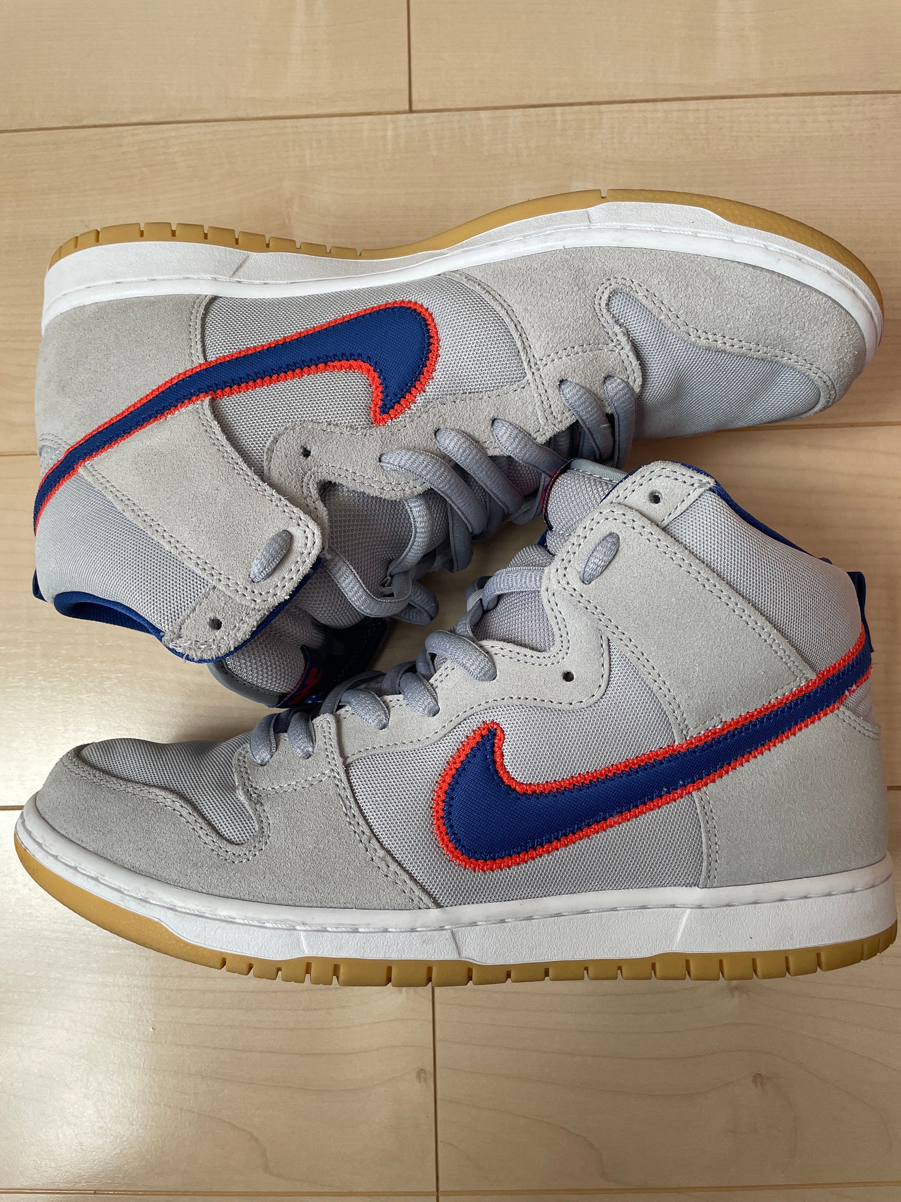 Nike SB Dunk High "Rush Blue and Team Orange/New York Mets"