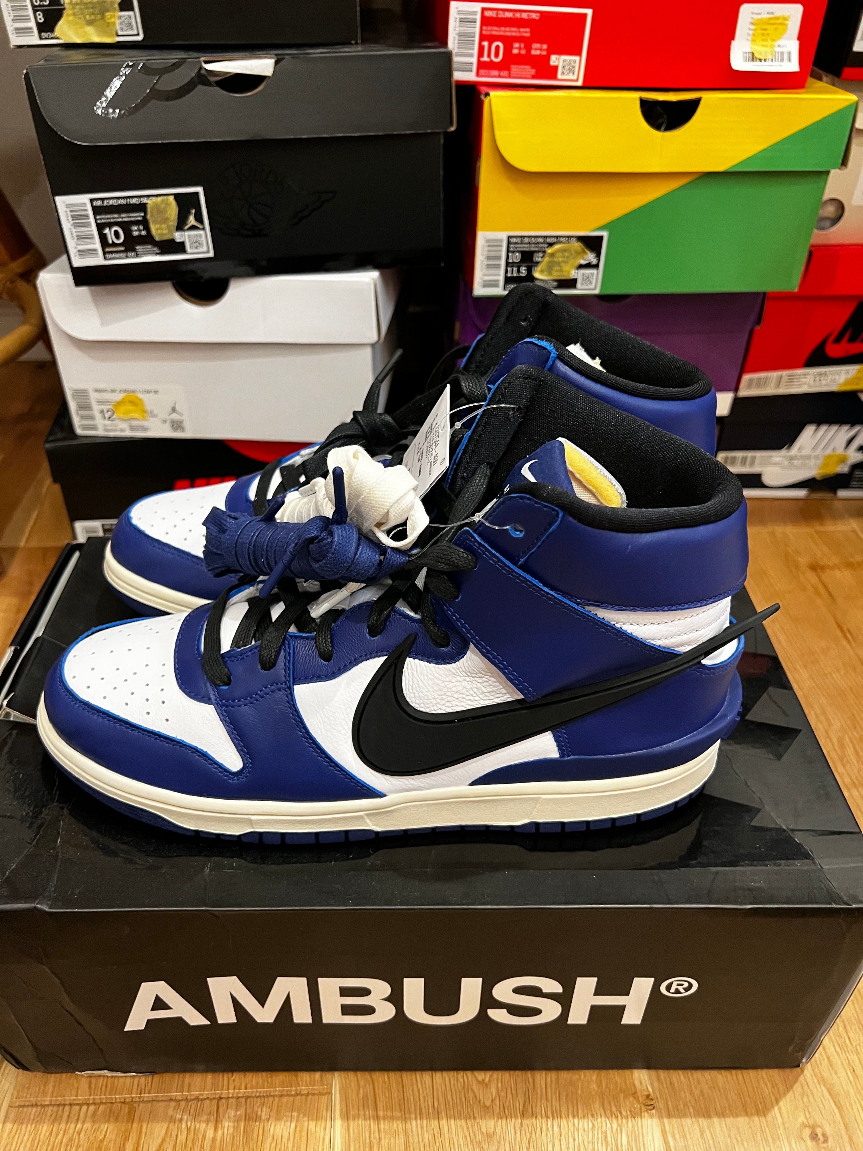 AMBUSH × NIKE DUNK HIGH "DEEP ROYAL"