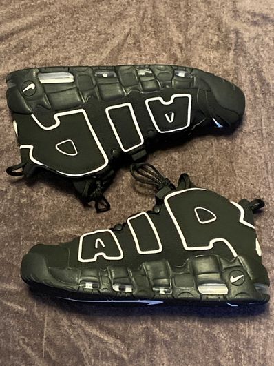 Nike Air More Uptempo "Black/White"(2020)