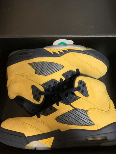 NIKE AIR JORDAN 5 "MICHIGAN"
