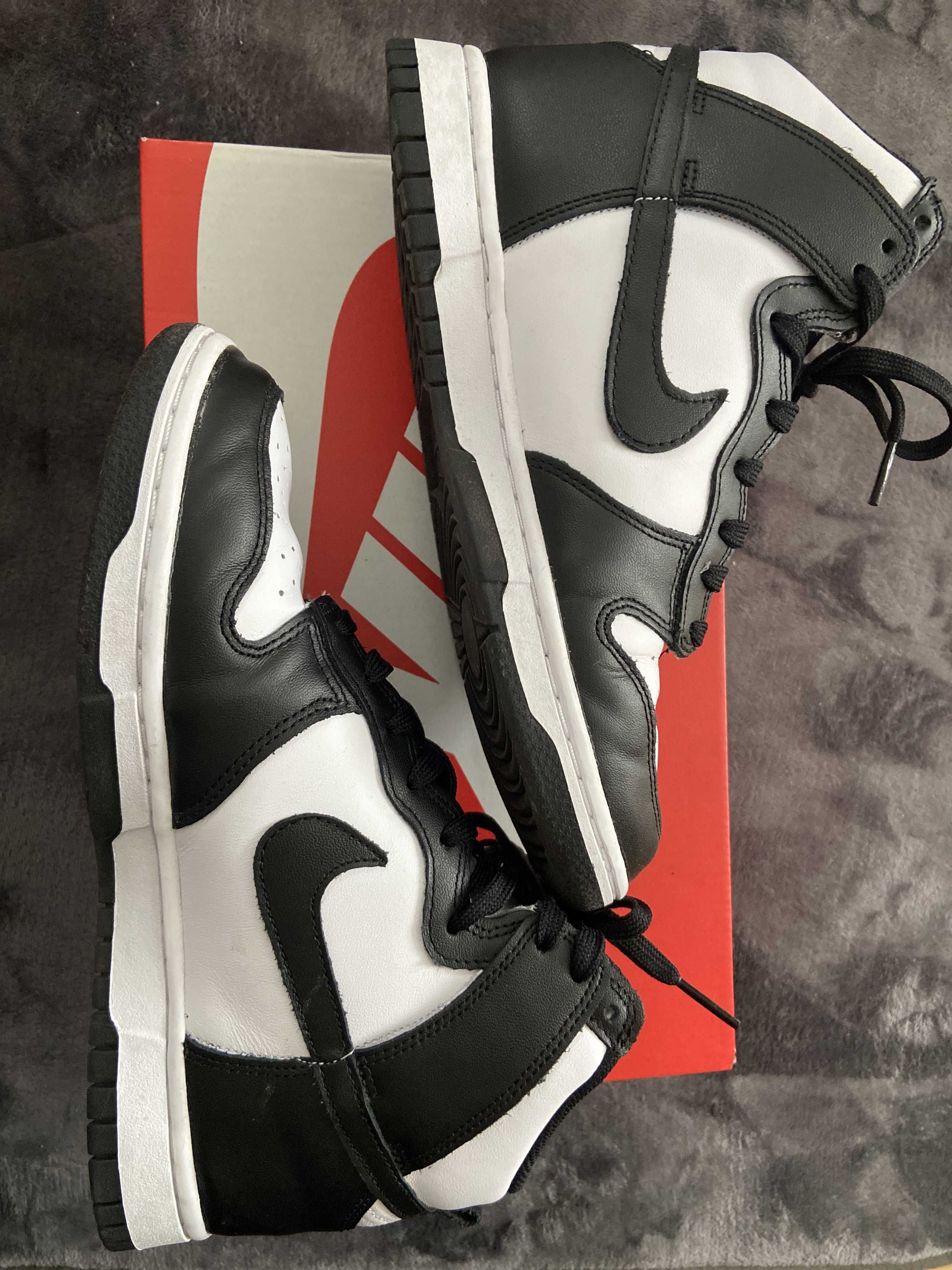 Nike Women's Dunk High "Black and White"