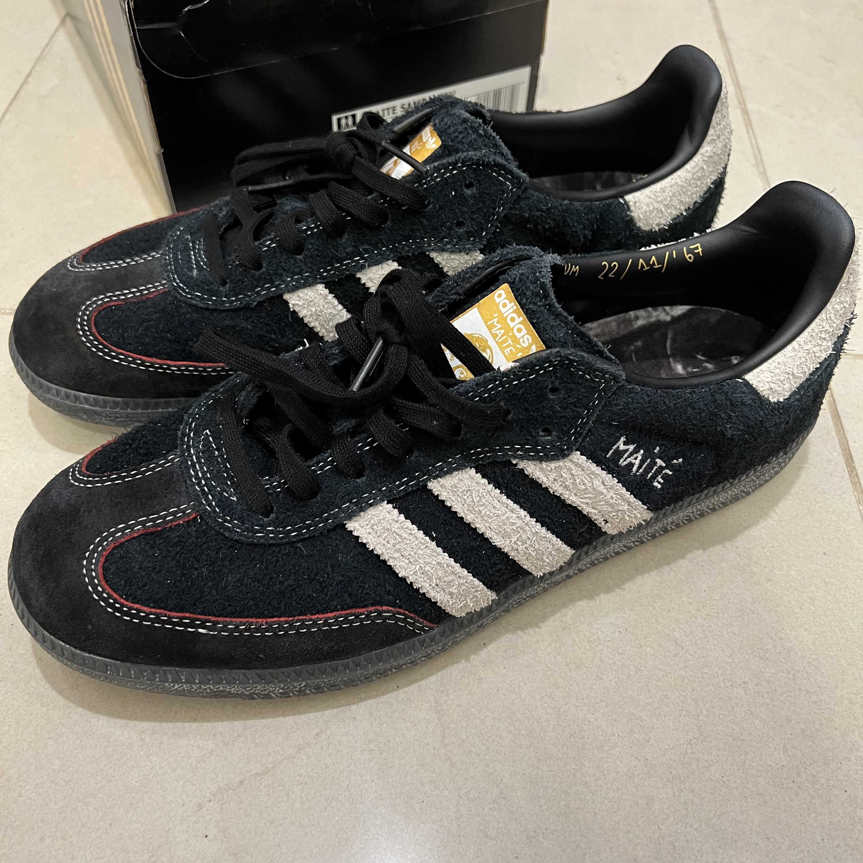 Maite Steenhoudt × adidas Samba ADV "Core Black"