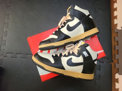Nike Women's Dunk High "Black and Sail"