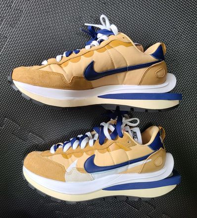 Sacai × Nike Vapor Waffle "Sesame And Blue Void"