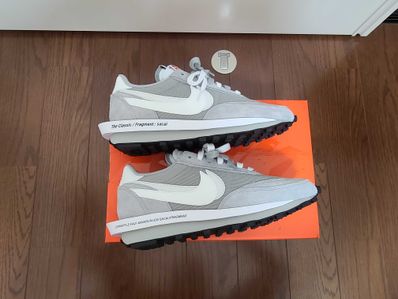 Fragment × sacai × Nike LD Waffle "Light Smoke Grey"