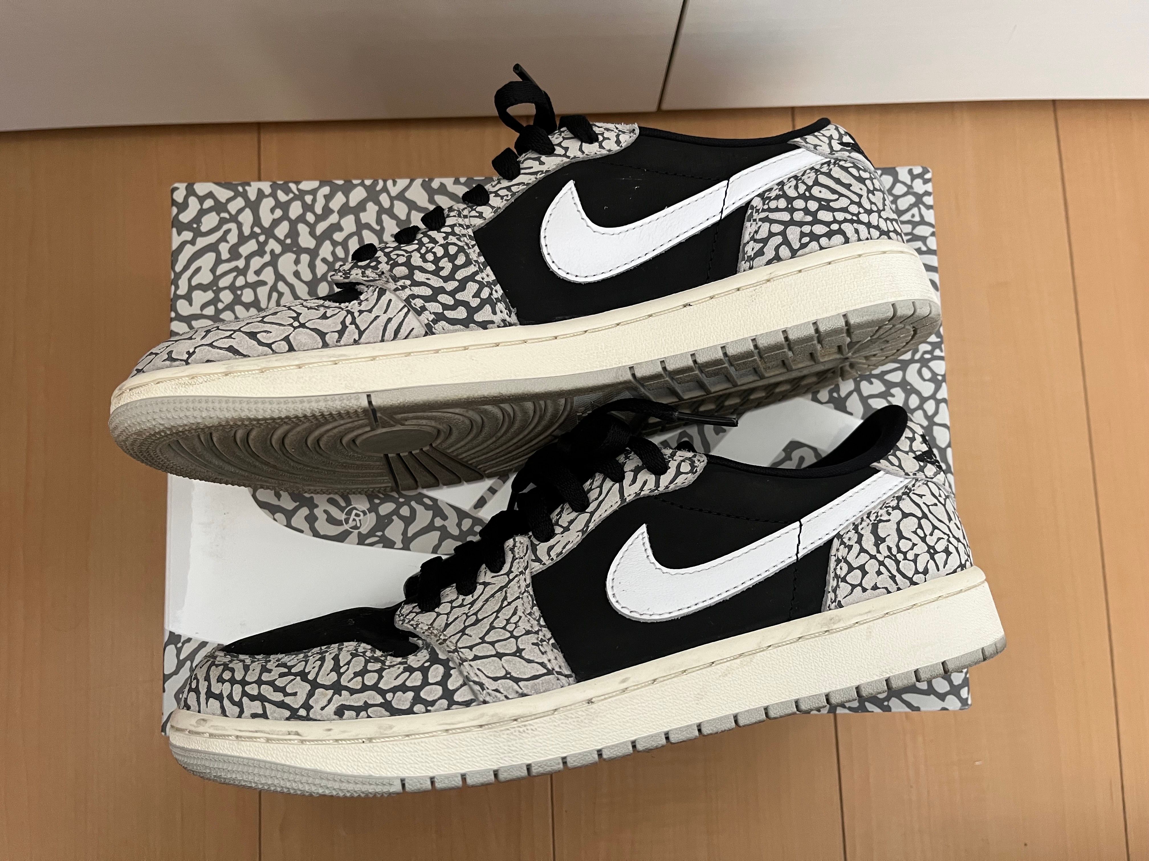 Nike Air Jordan 1 Retro Low OG "Black Cement"