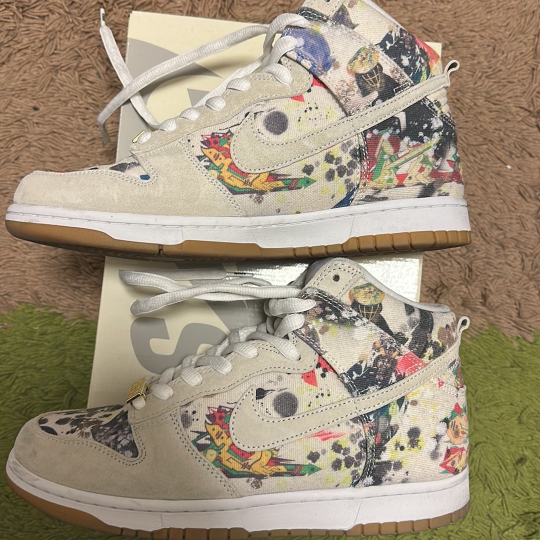 Supreme × Nike SB Dunk High "Rammellzee"