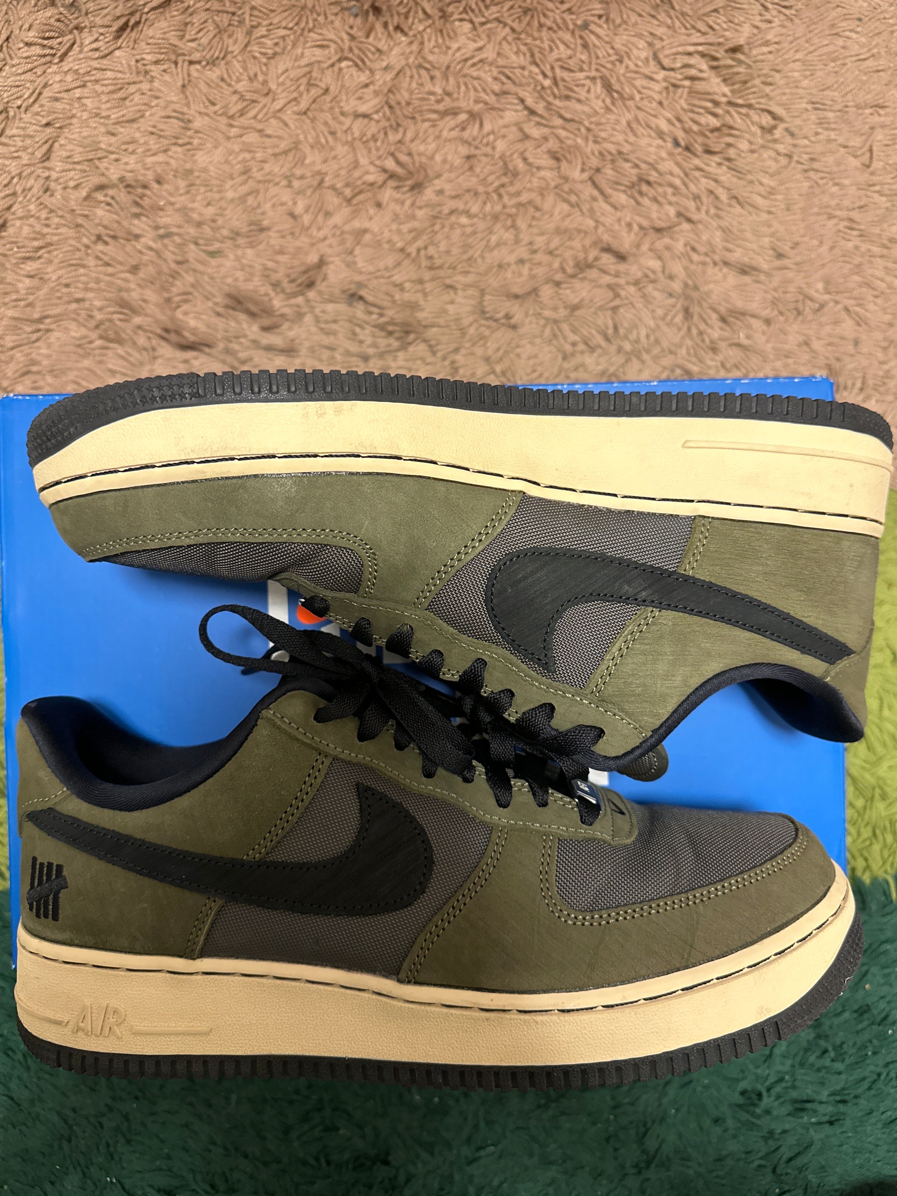 UNDEFEATED × Nike Air Force 1 Low "Olive"