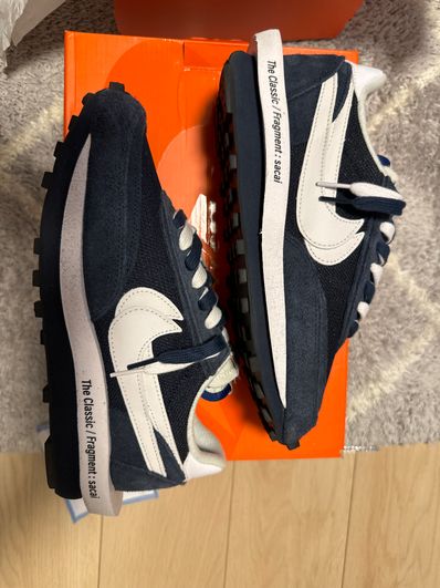 Fragment × sacai × Nike LD Waffle "Blackended Blue"