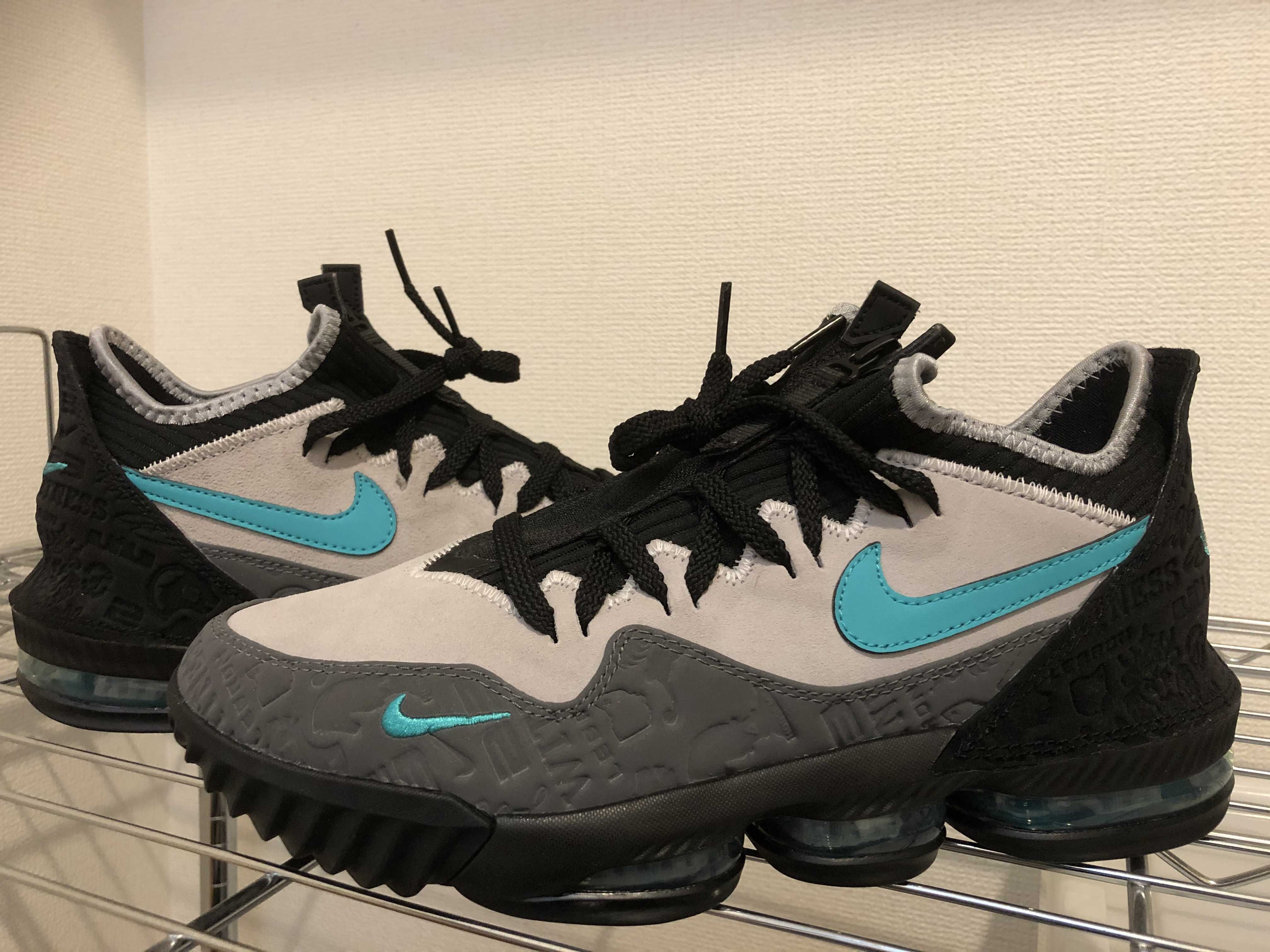 atmos × Nike LeBron 16 "Clear Jade"