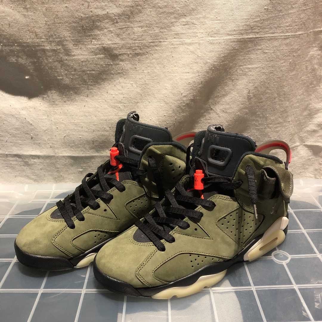Travis Scott × Nike Air Jordan 6 Retro "Medium Olive"