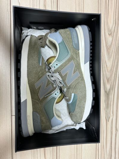 Stone Island × New Balance 574 Legacy "Green"