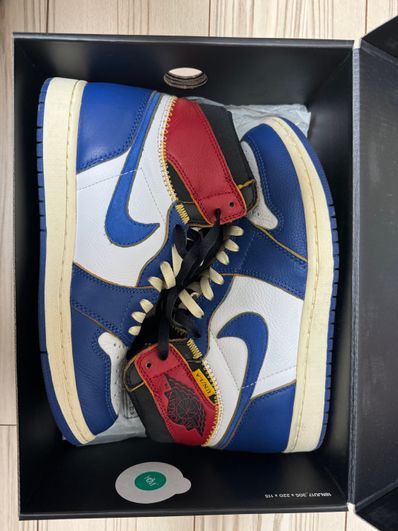 Union × Nike Air Jordan 1 Retro High OG NRG "Storm Blue/Varsity Red"