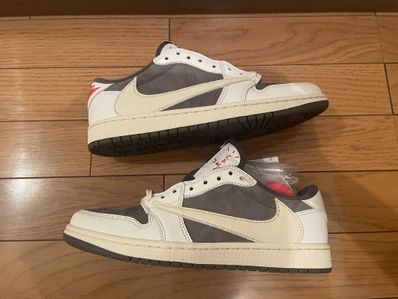 Travis Scott × Nike Air Jordan 1 Low OG SP "Reverse Mocha/Sail and Ridgerock"