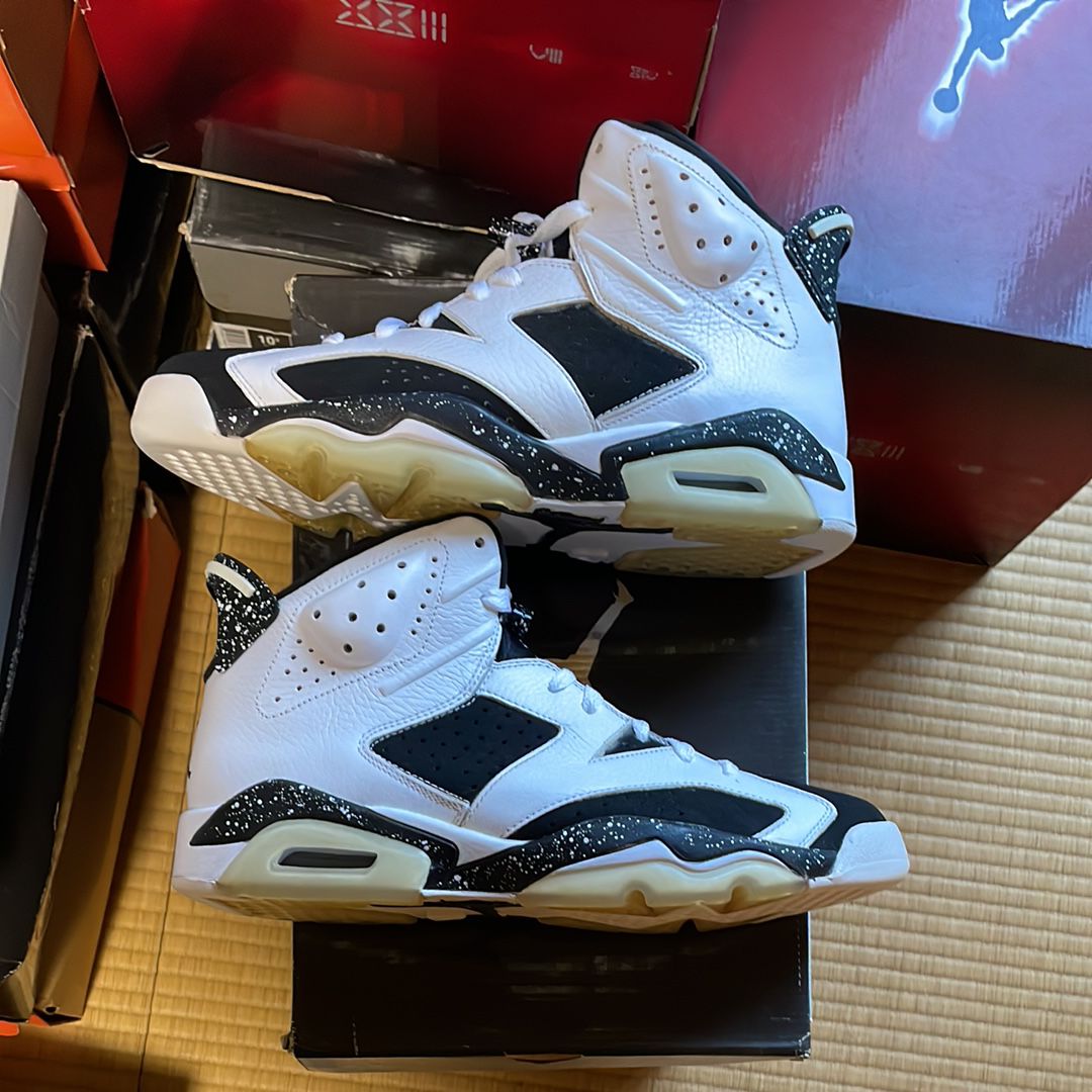 NIKE AIR JORDAN 6 RETRO OREO