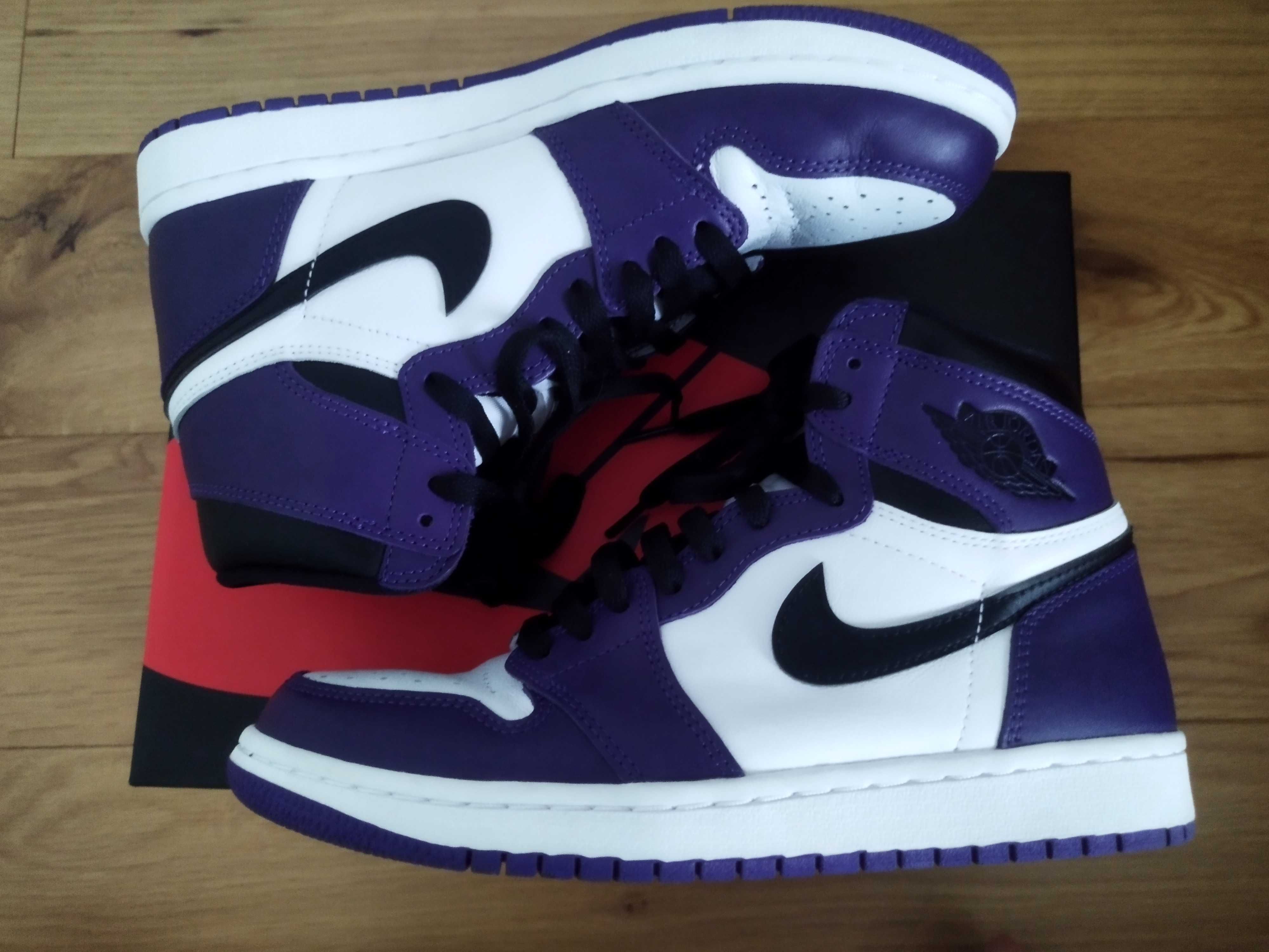 Nike Air Jordan 1 Retro High OG "Court Purple White/Black" (2020)   