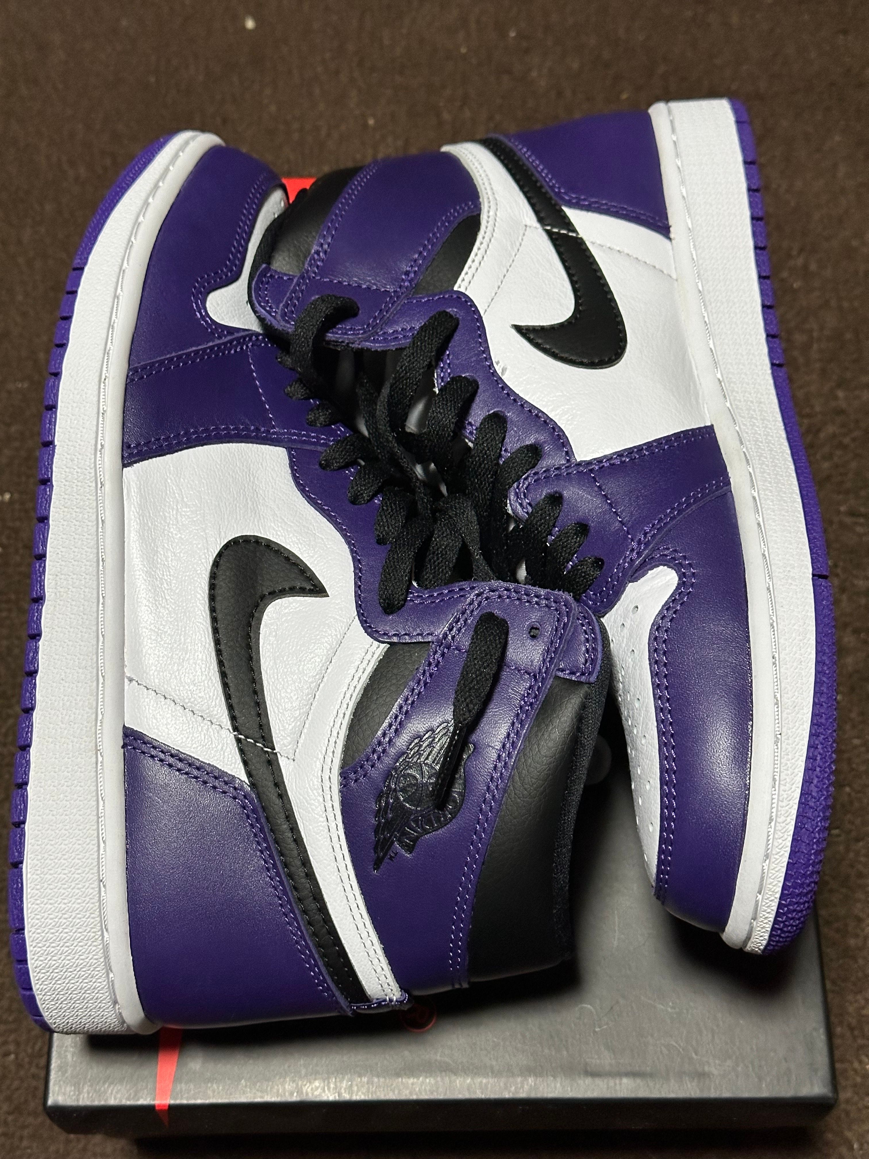 Nike Air Jordan 1 Retro High OG "Court Purple White/Black" (2020)