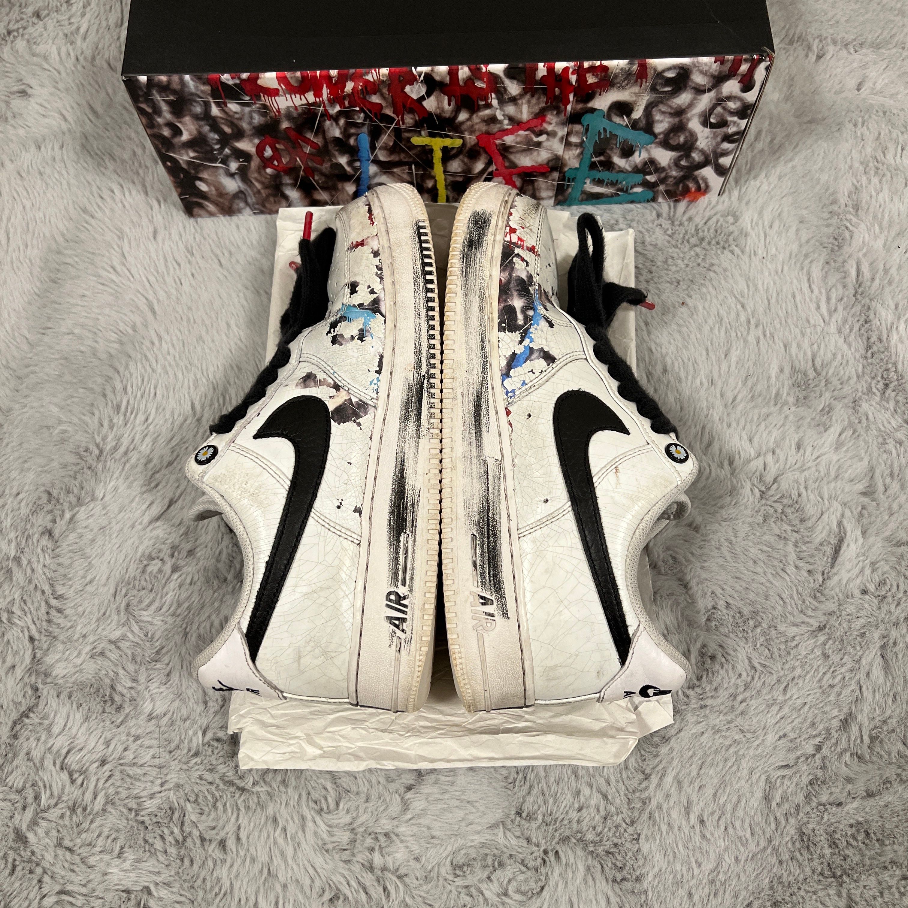 PEACEMINUSONE × Nike Air Force 1 Low "Para-noise/White/Black" / G-DRAGON