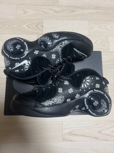 Supreme × Nike Air Zoom Flight 95 SP "Black/White"