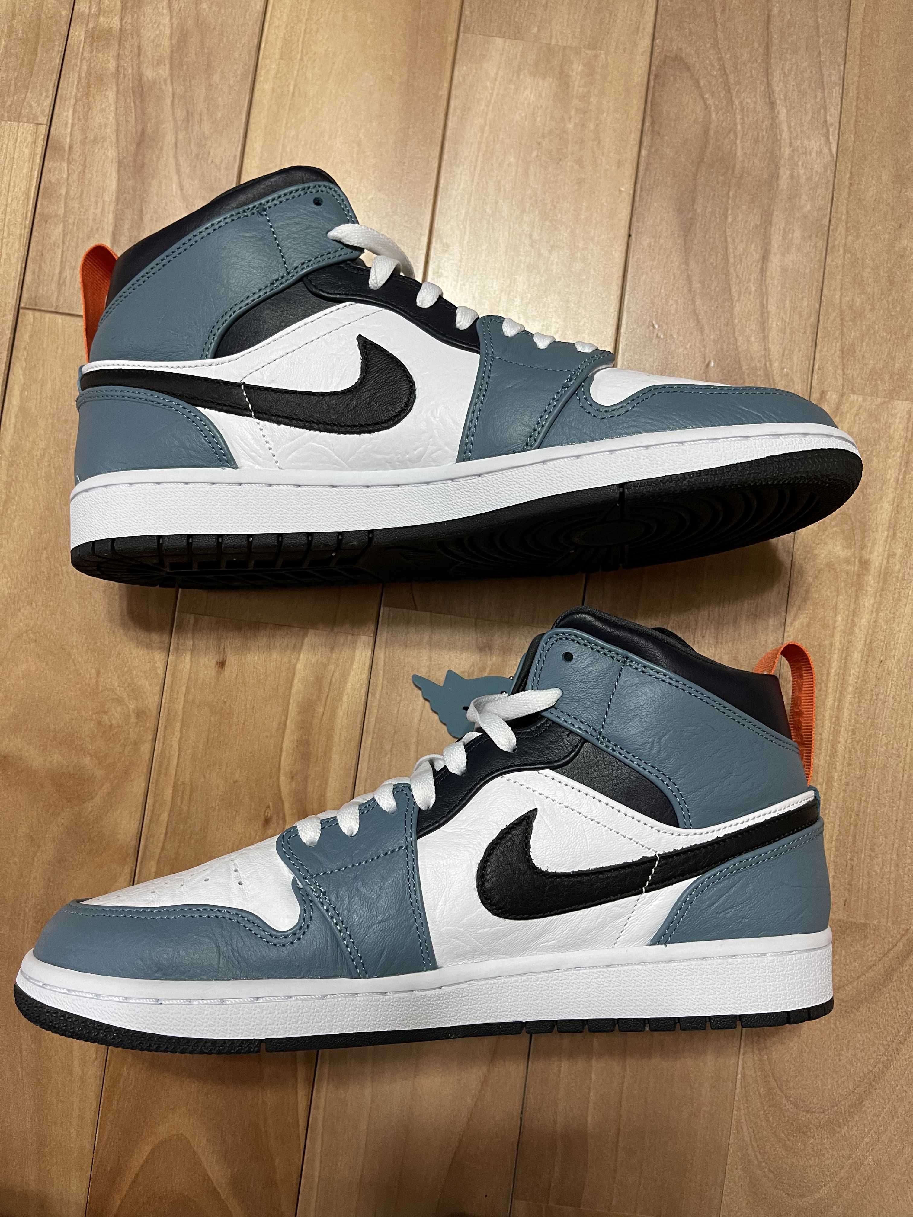 FACETASM × Nike Air Jordan 1 Mid "White/Navy"