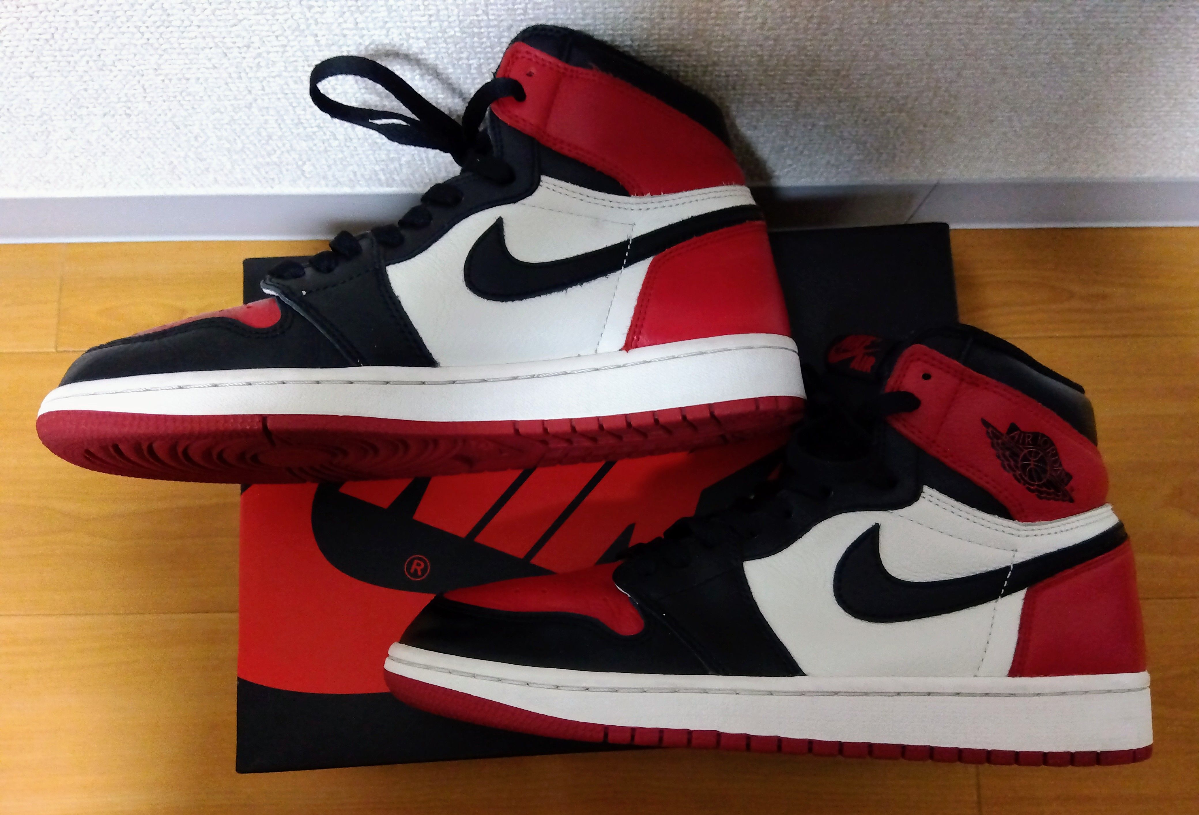 Nike Air Jordan 1 Retro High OG "Bred Toe"
