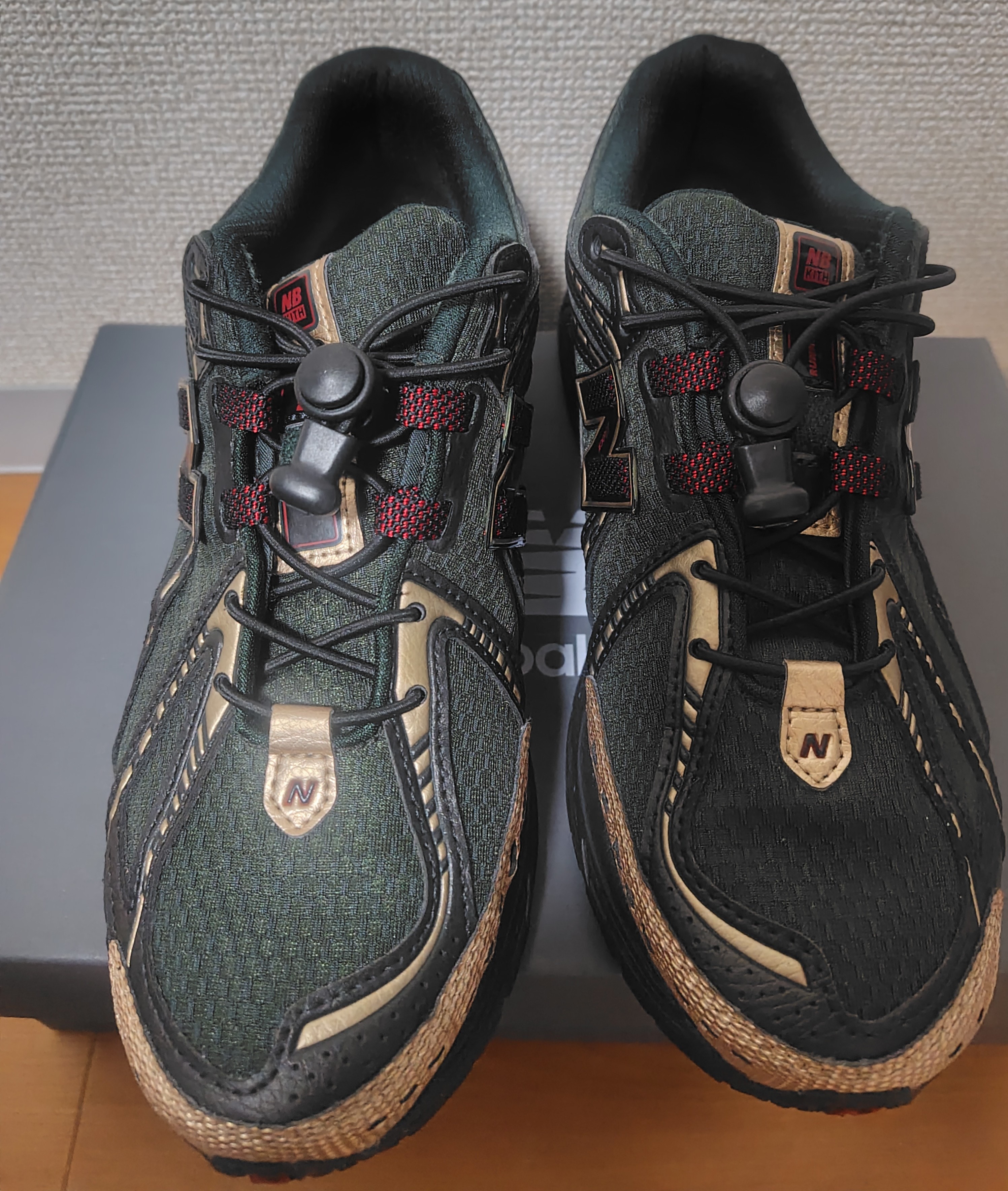 KITH × New Balance 1906R "Black/Green" M1906RKS