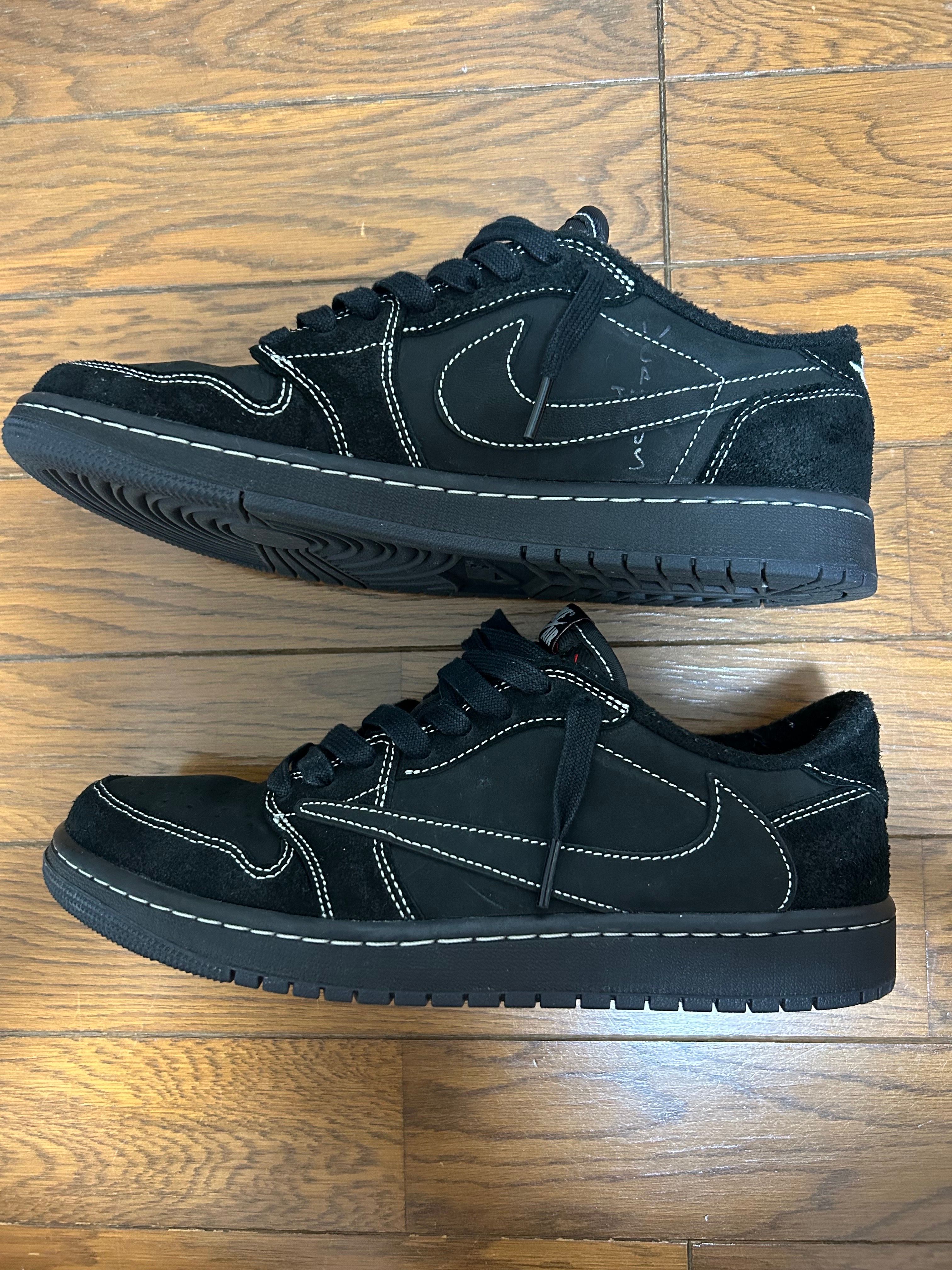 Travis Scott × Nike Air Jordan 1 Low OG SP "Black Phantom"