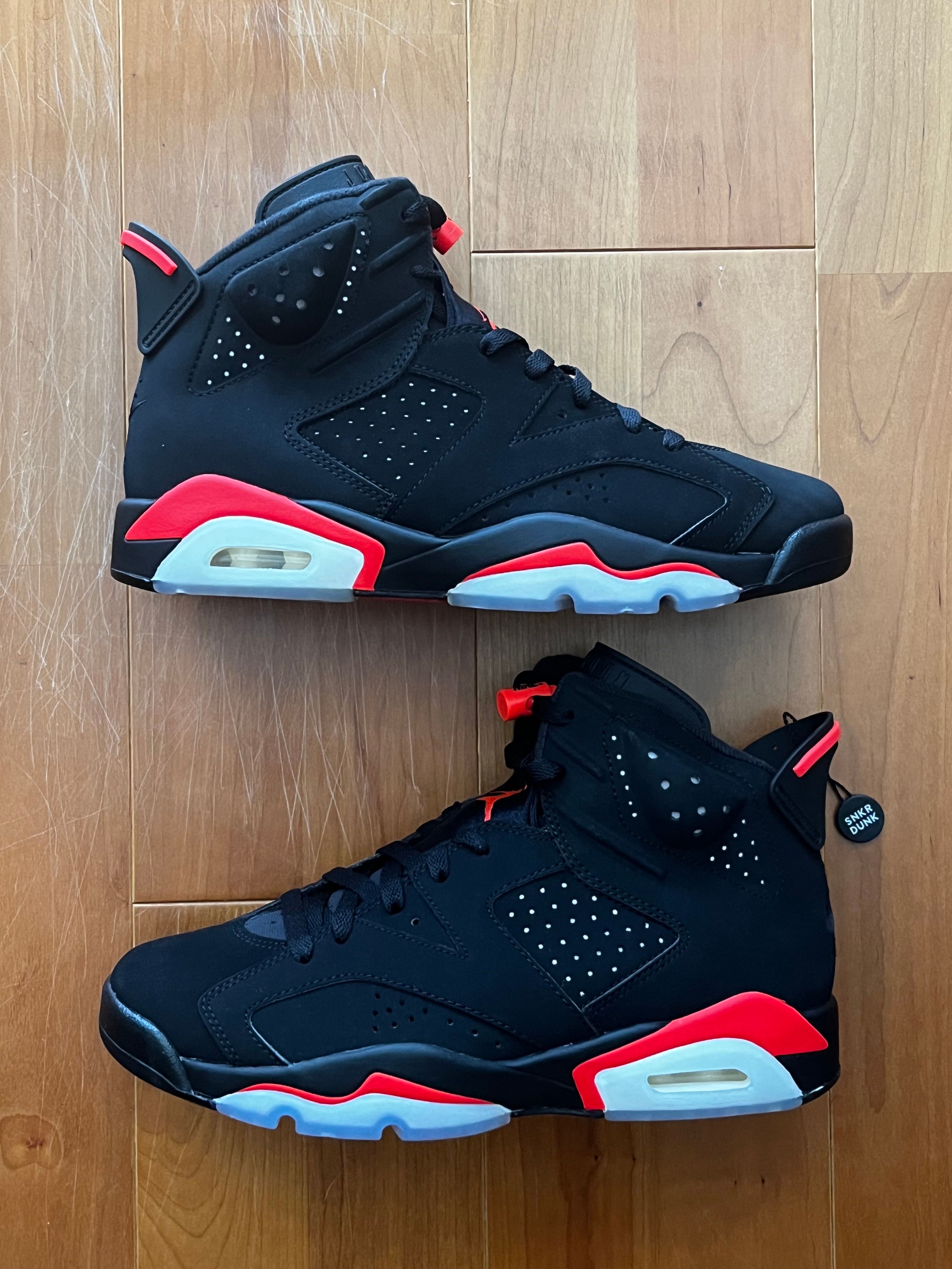 Nike Air Jordan 6 Retro OG "Black/Infrared"