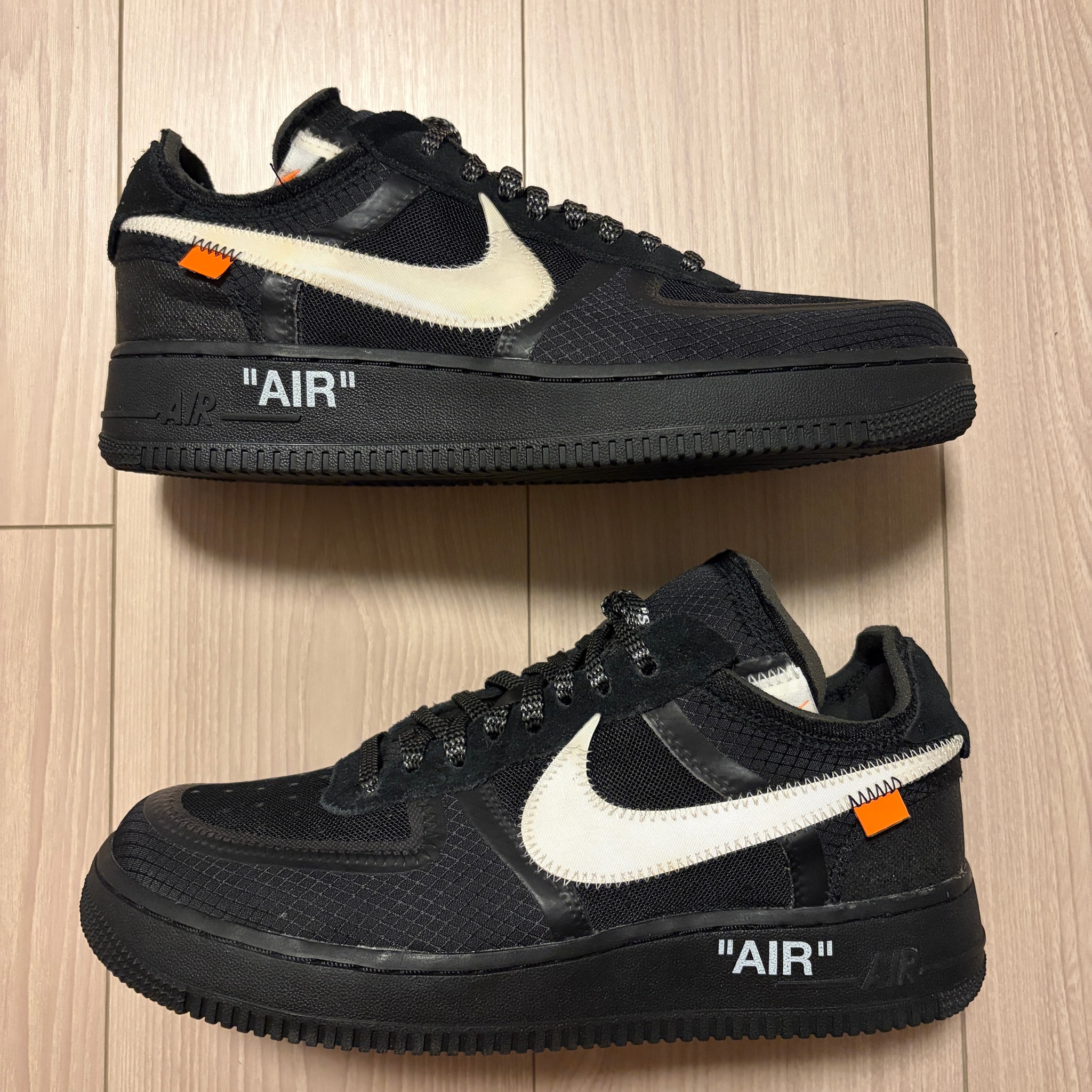 Off-White × Nike Air Force 1 Low "Black"