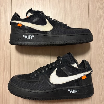 Off-White × Nike Air Force 1 Low "Black"