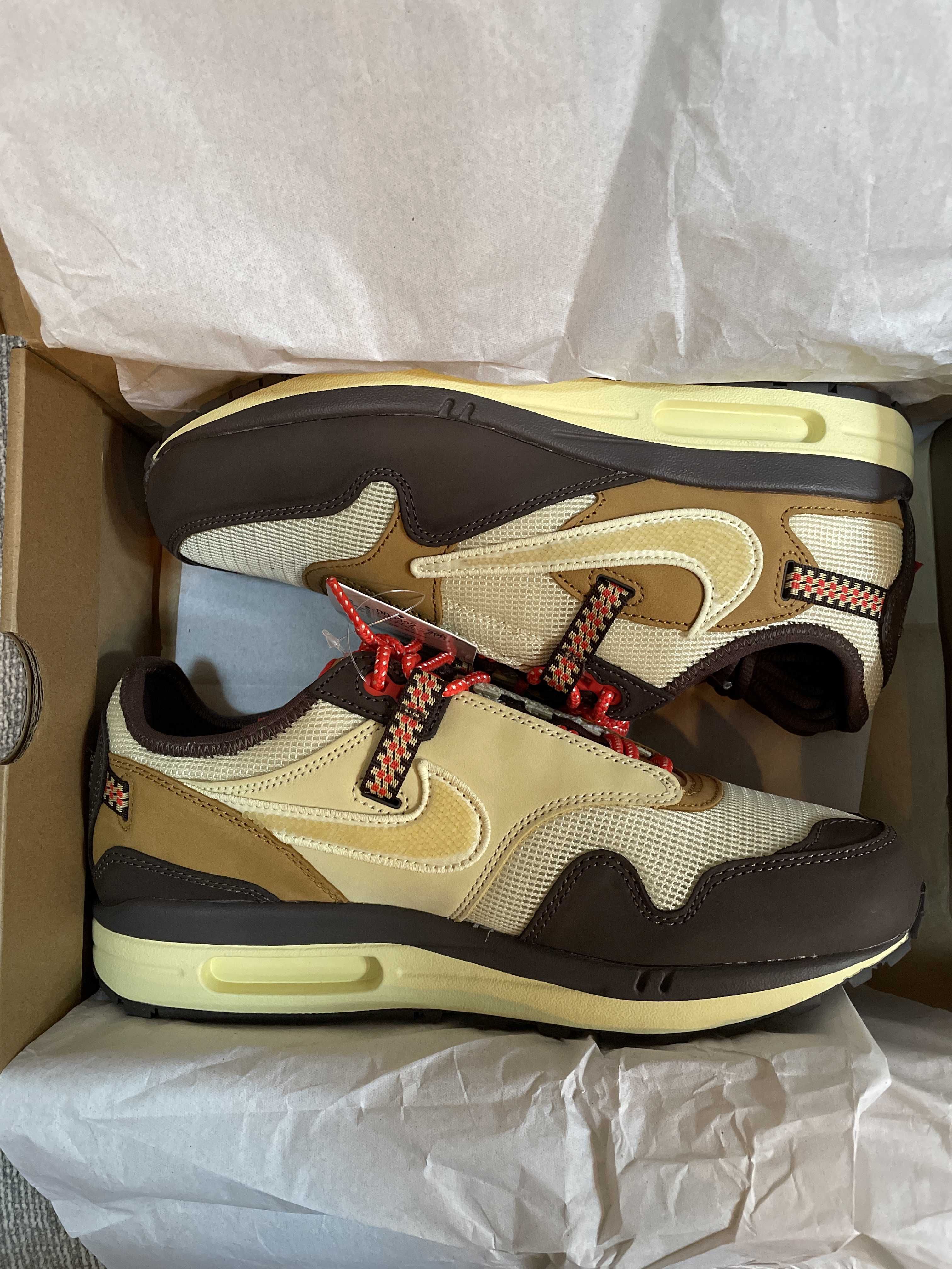 Travis Scott × Nike Air Max 1 "CACT.US Brown"