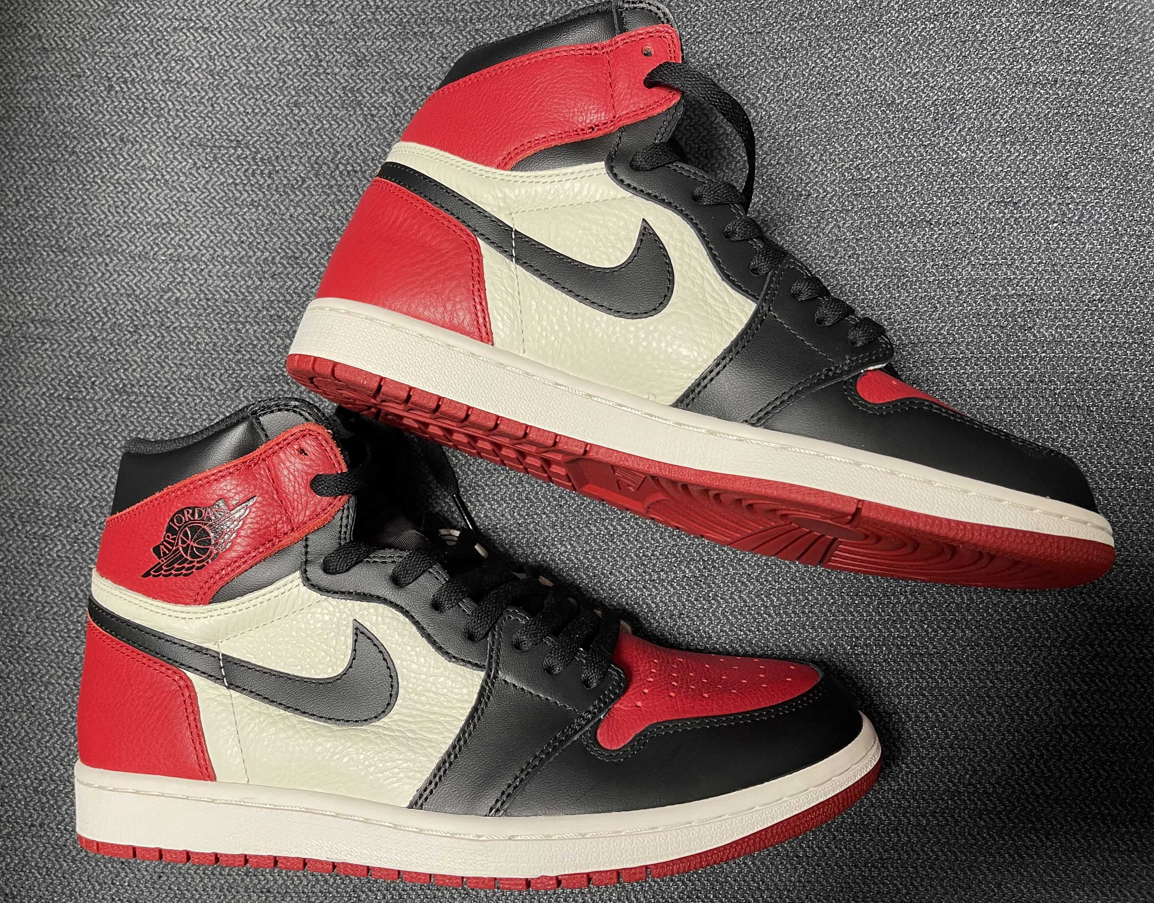 Nike Air Jordan 1 Retro High OG "Bred Toe"