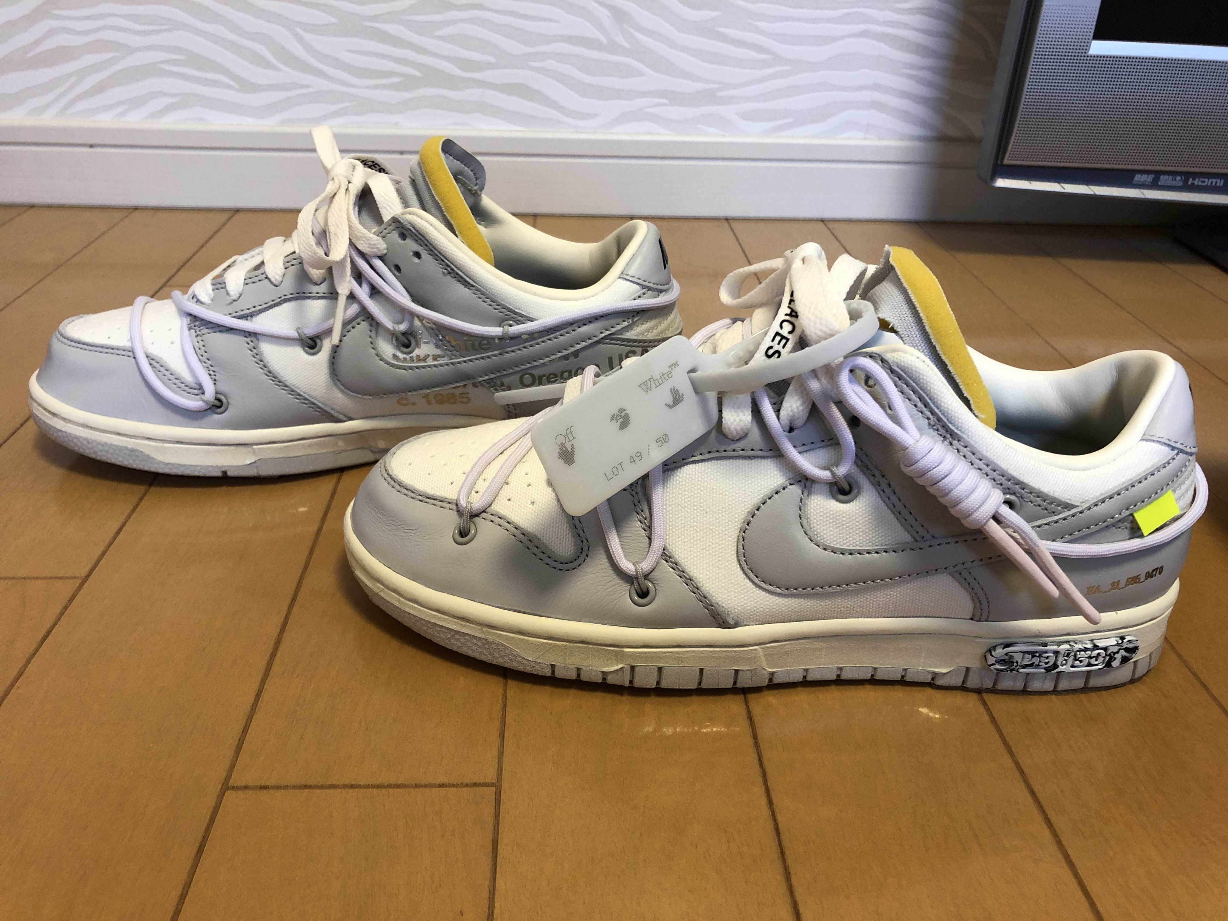 Off-White × Nike Dunk Low 1 of 50 "Lot.49"