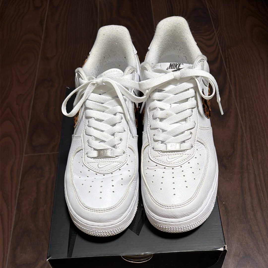 GOODENOUGH × Supreme × Nike Air Force 1 Low "White/Leopard" (25SS Week15)