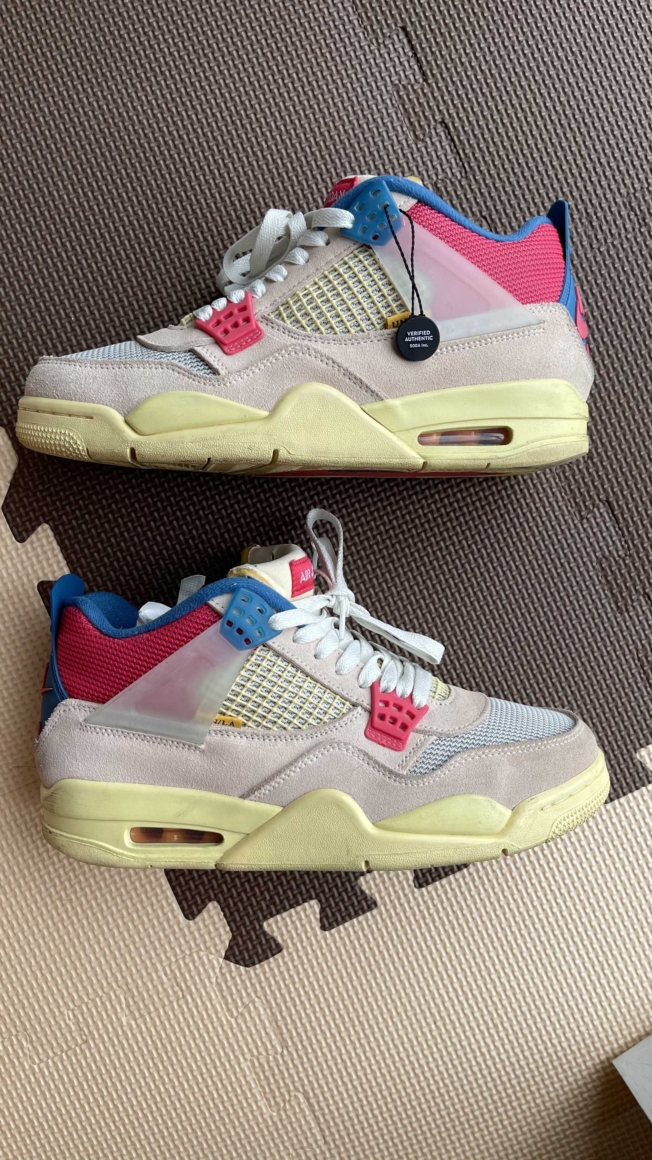 UNION × Nike Air Jordan 4 SP "Guava Ice/Light Fusion Red"
