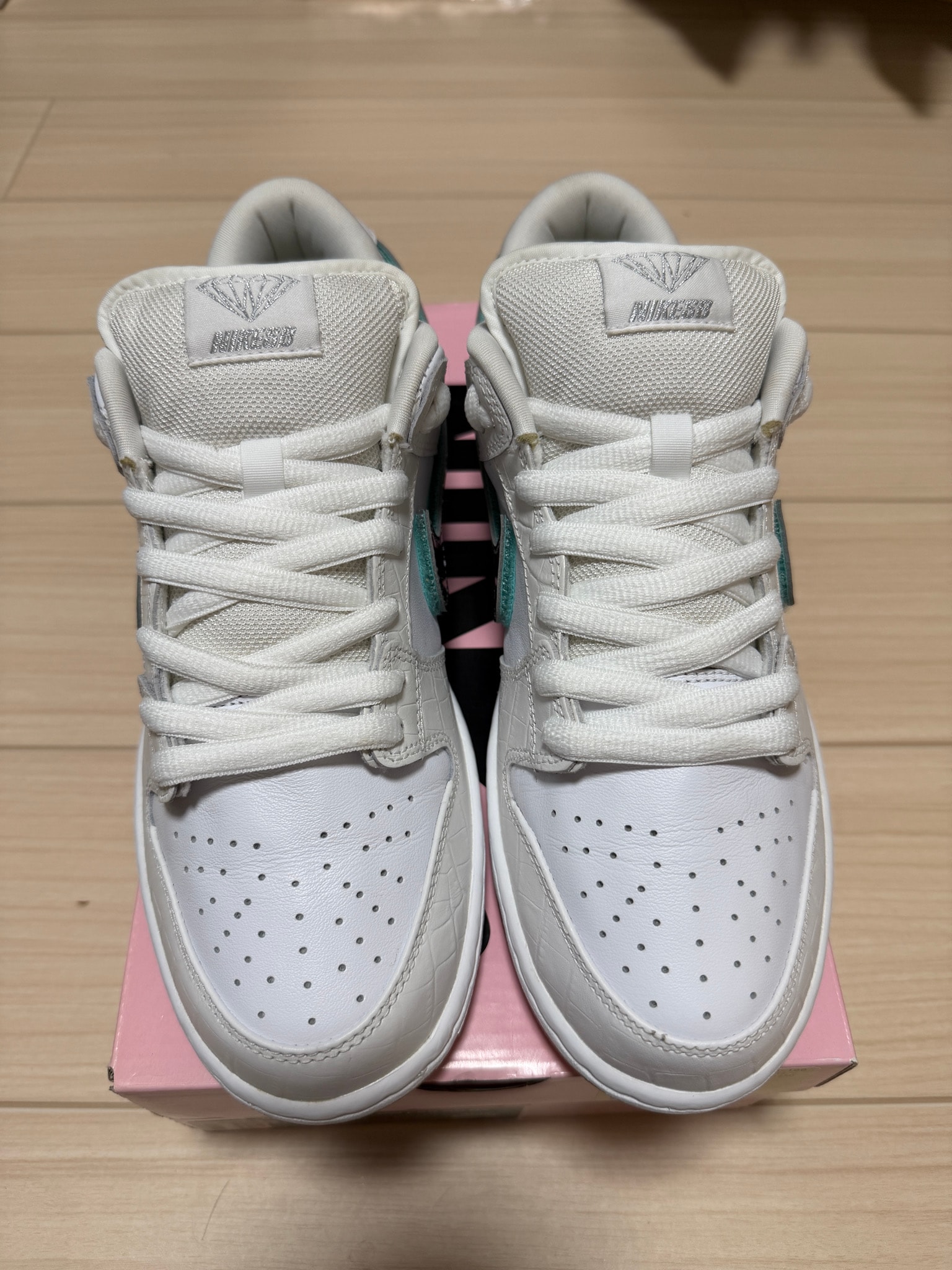 Diamond Supply Co. × Nike SB Dunk Low Pro "White"