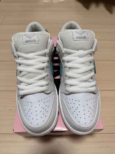 Diamond Supply Co. × Nike SB Dunk Low Pro "White"