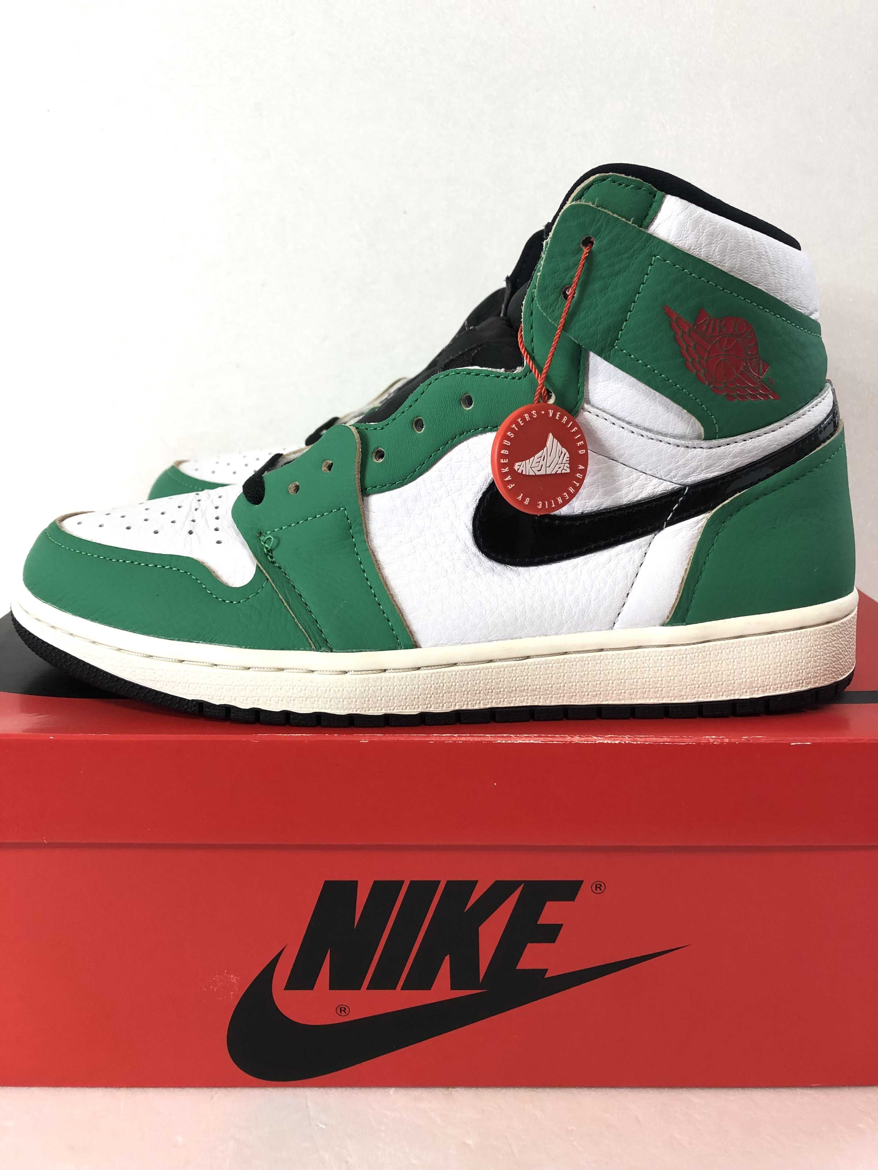 Nike Women's Air Jordan 1 High OG "Lucky Green/White-Sail-Black"   