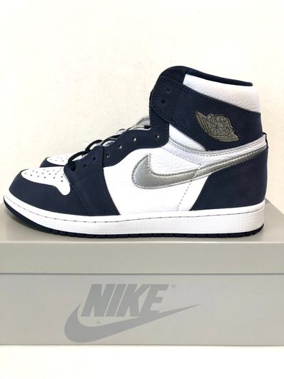 Nike Air Jordan 1 High OG CO.JP "White/Midnight Navy" (2020)(ブリーフケースなし)