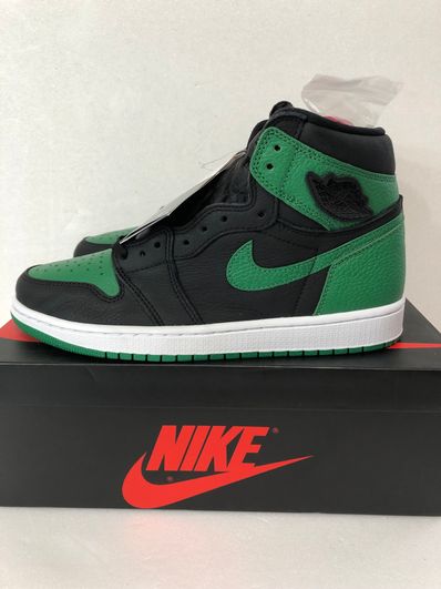 Nike Air Jordan 1 Retro High OG "Black/Pine Green" (2020)