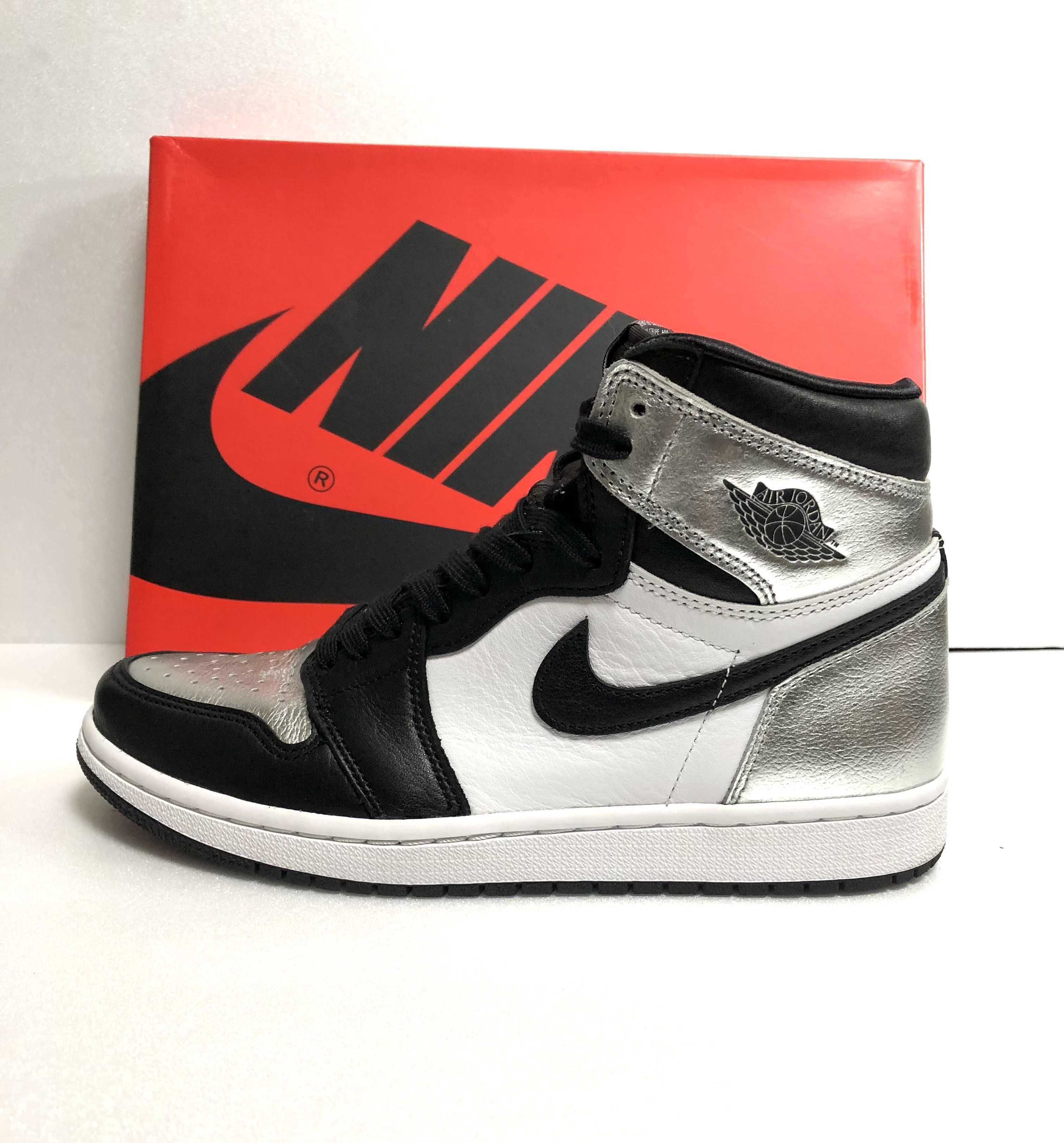 Nike Women's Air Jordan 1 Retro High OG "Silver Toe"